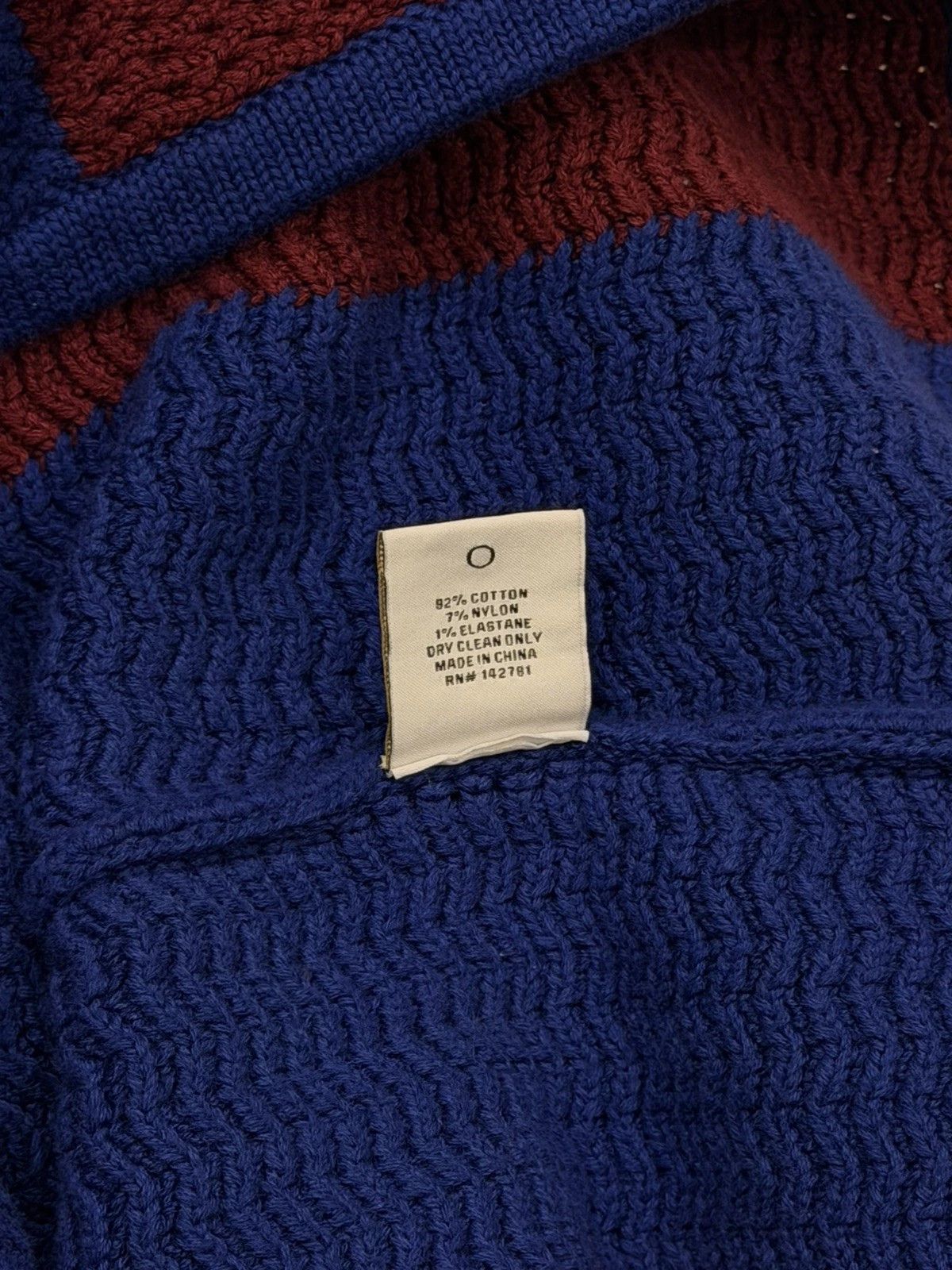 Aime Leon Dore Aime Leon Dore Knit Soccer Jersey Sweater Merlot/Royal Size US L / EU 52-54 / 3 - 6 Thumbnail