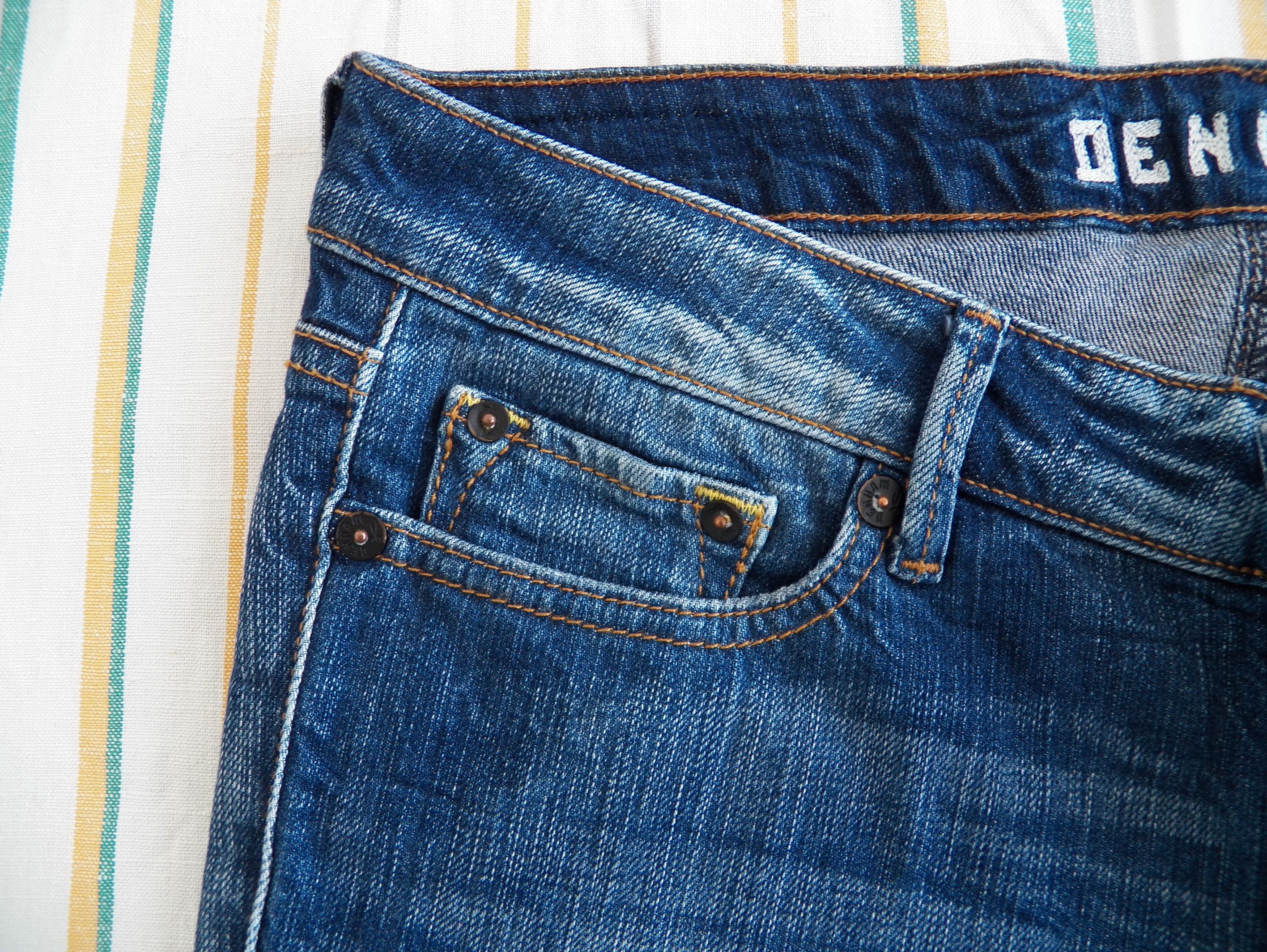 DENHAM Denham Kick Slim Fit Bootcut Jeans W28 L32 Twill Denim SBS Size 28" / US 6 / IT 42 - 2 Thumbnail