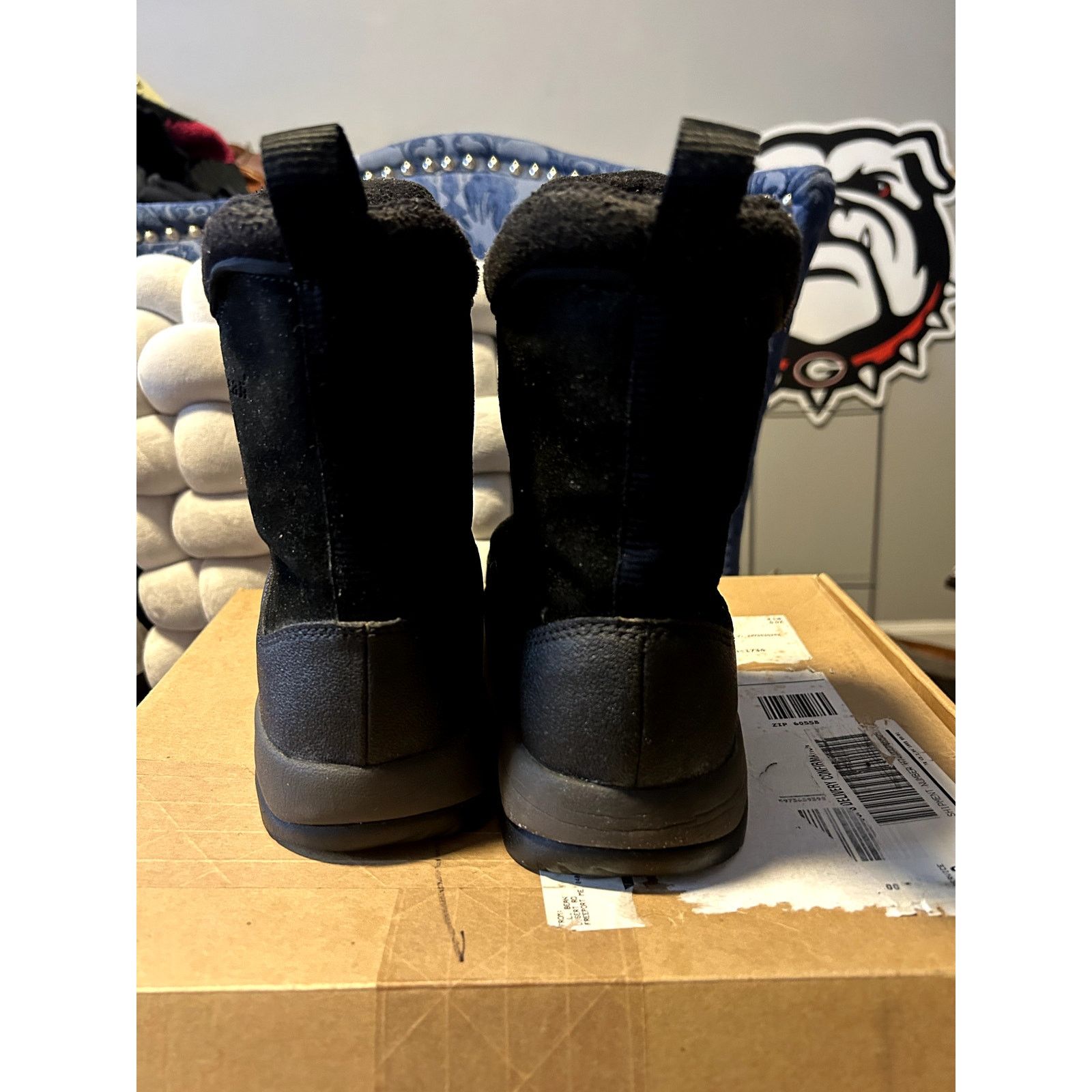 L.L. Bean L.L. Bean High Suede Primaloft Front Zip Boots size 8 NWT Size US 8 / IT 38 - 4 Thumbnail