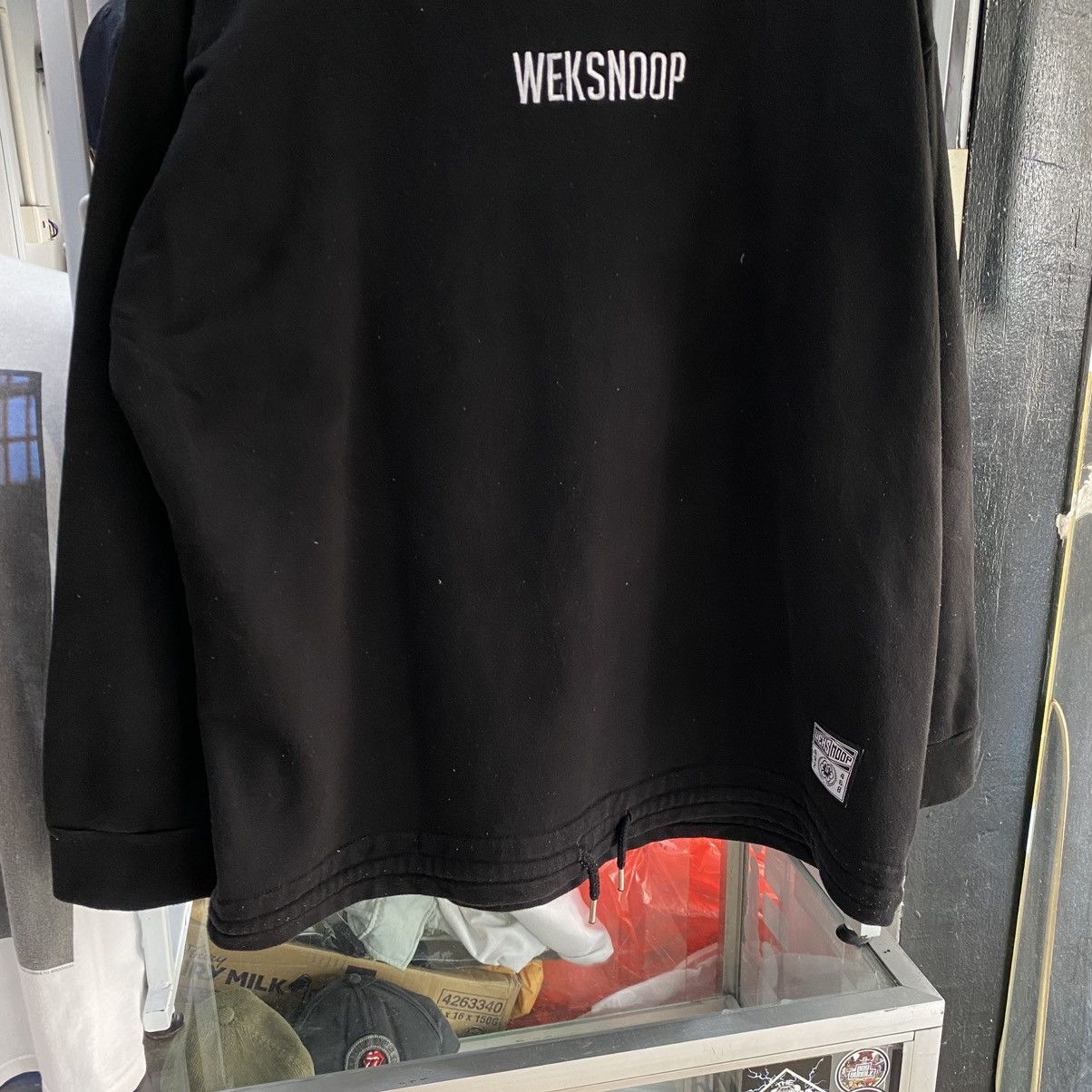 Vintage Wek Snoop Jesus On The Cross Embroidered Sweatshirt Size US XL / EU 56 / 4 - 10 Thumbnail