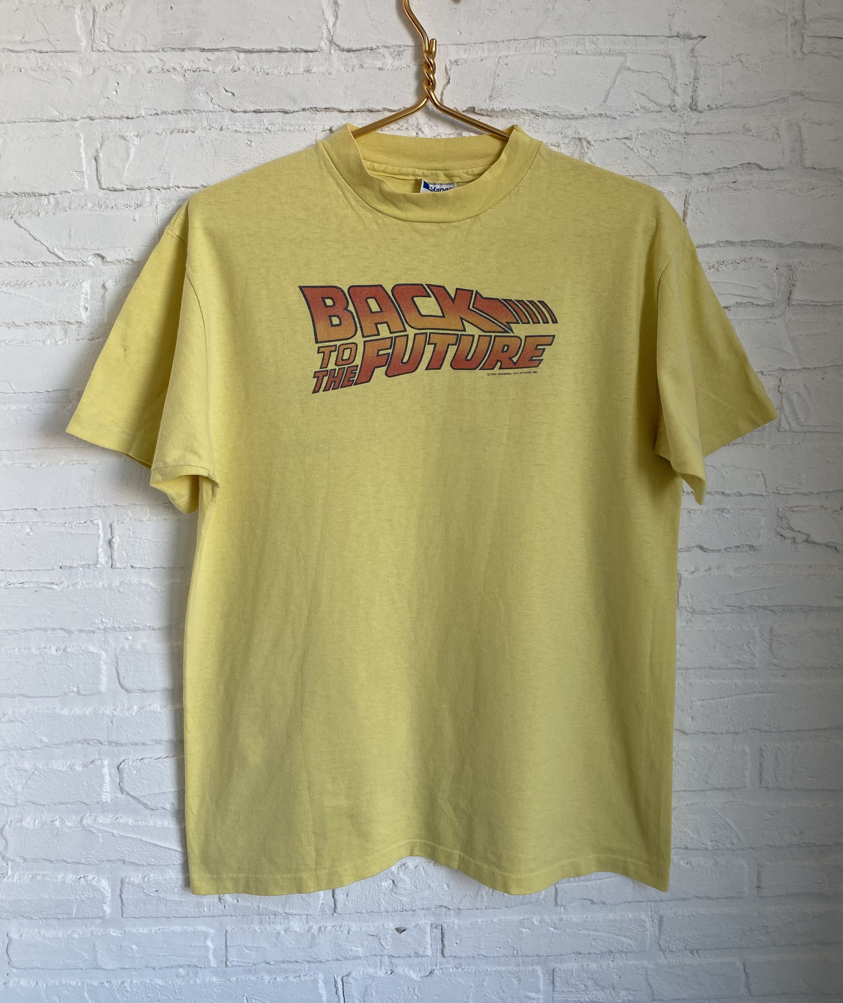 Vintage RARE Vintage 80s Back to the future promo movie t-shirt 