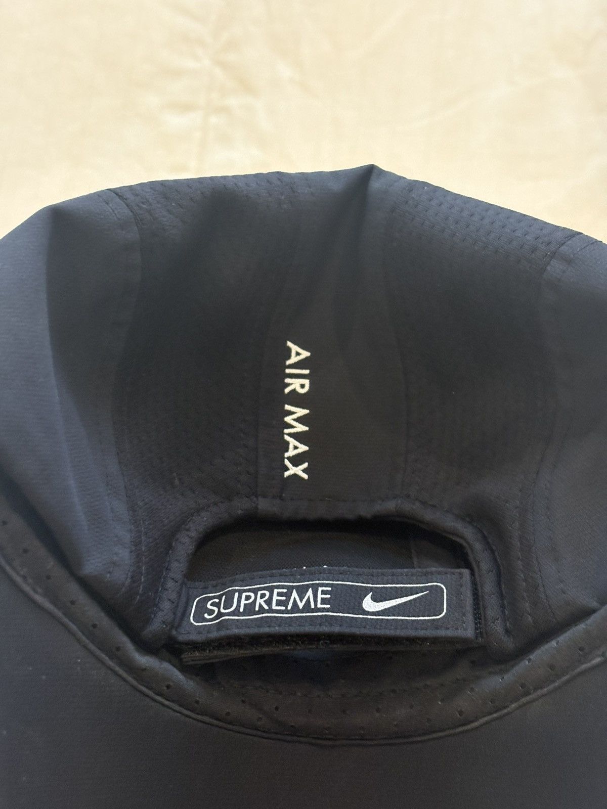 Nike × Supreme Supreme Nike Hat Black Size ONE SIZE - 9 Thumbnail