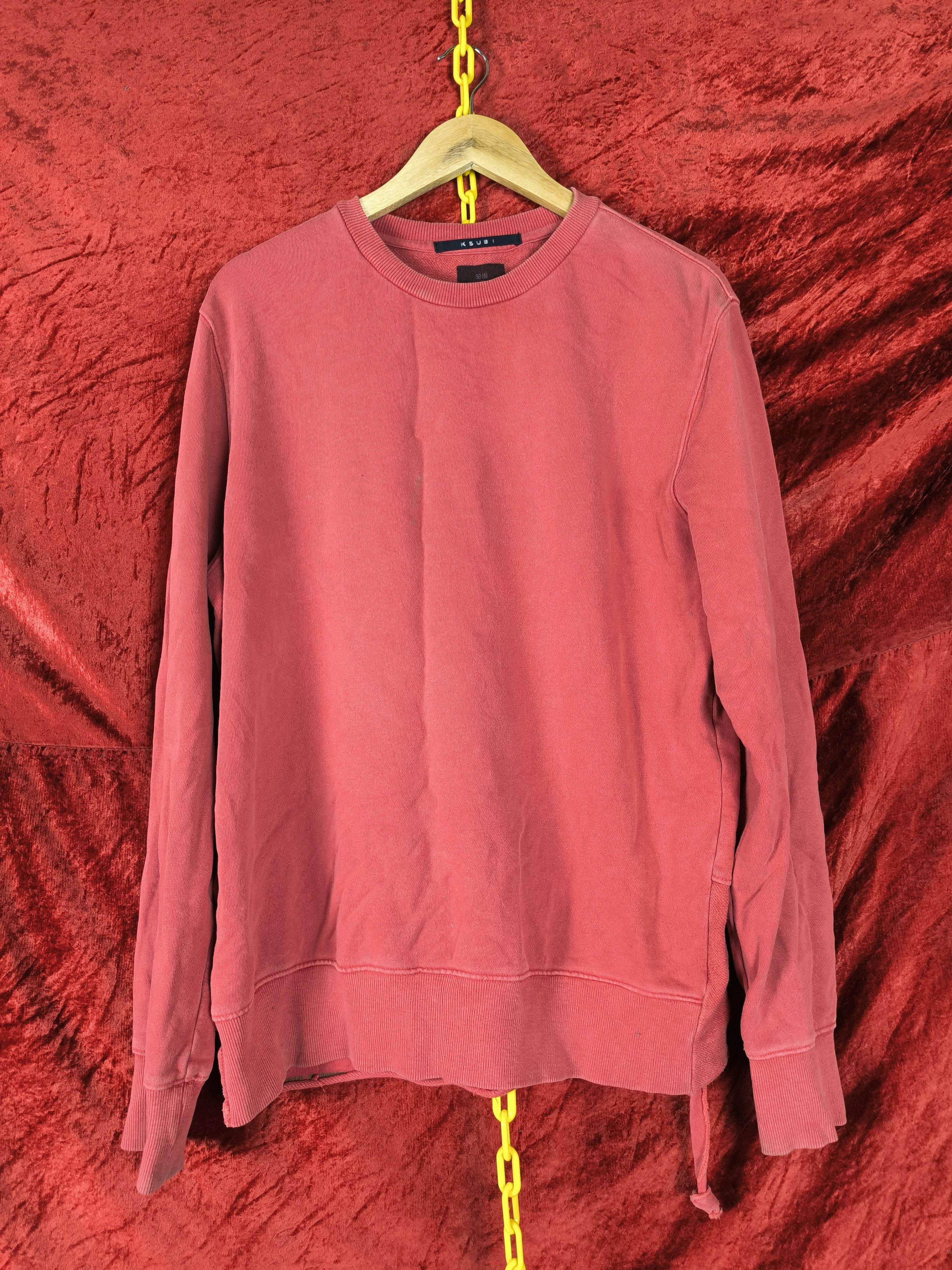 Ksubi 4 x 4 Biggie Crew Chili Sweatshirt Size US M / EU 48-50 / 2 - 1 Thumbnail