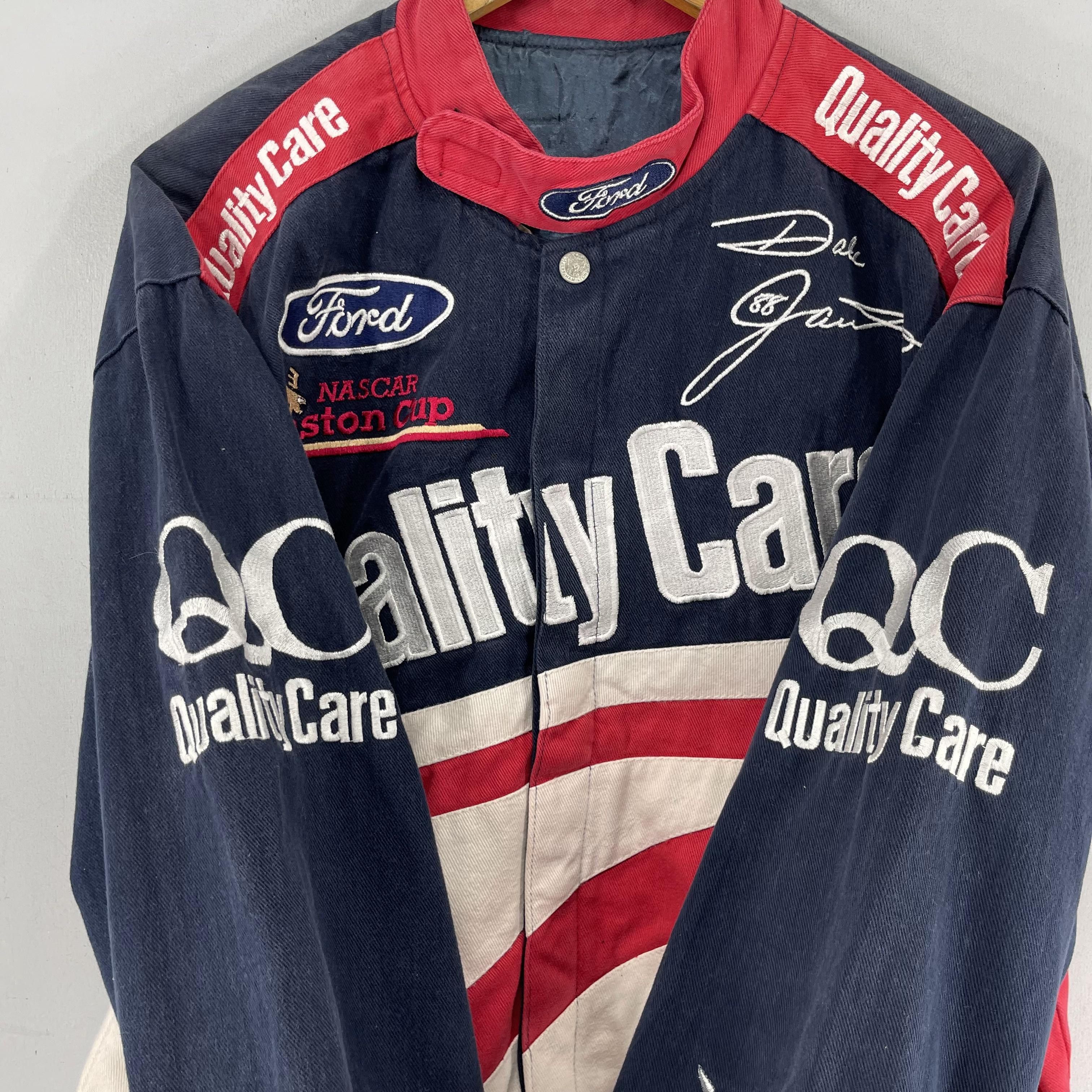 Ford × Jeff Hamilton × NASCAR Vintage JEFF HAMILTON Quality Care Nascar Jacket Size US L / EU 52-54 / 3 - 5 Thumbnail