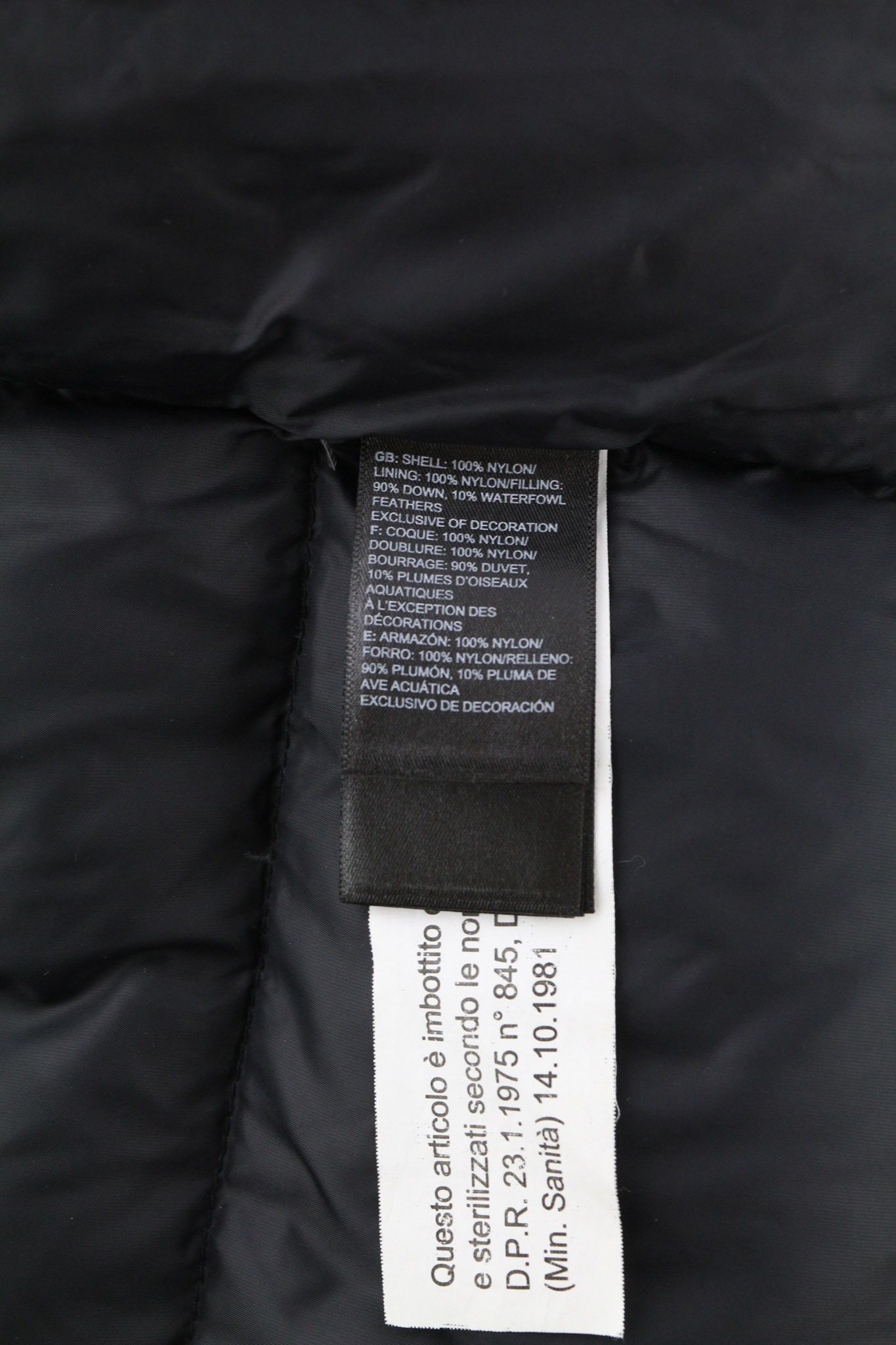 The North Face DIABLO S Black 700 Down Zipper Logo Puffer Jacket 80501 Size US S / EU 44-46 / 1 - 7 Thumbnail