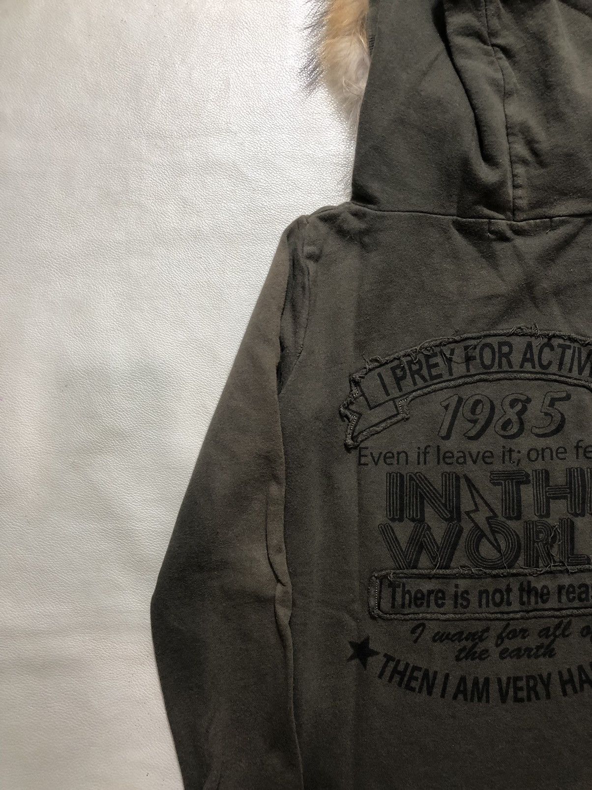 If Six Was Nine Japanese Poem Fur Hoodie Ingni Ifsix LGB Style Size US S / EU 44-46 / 1 - 8 Thumbnail