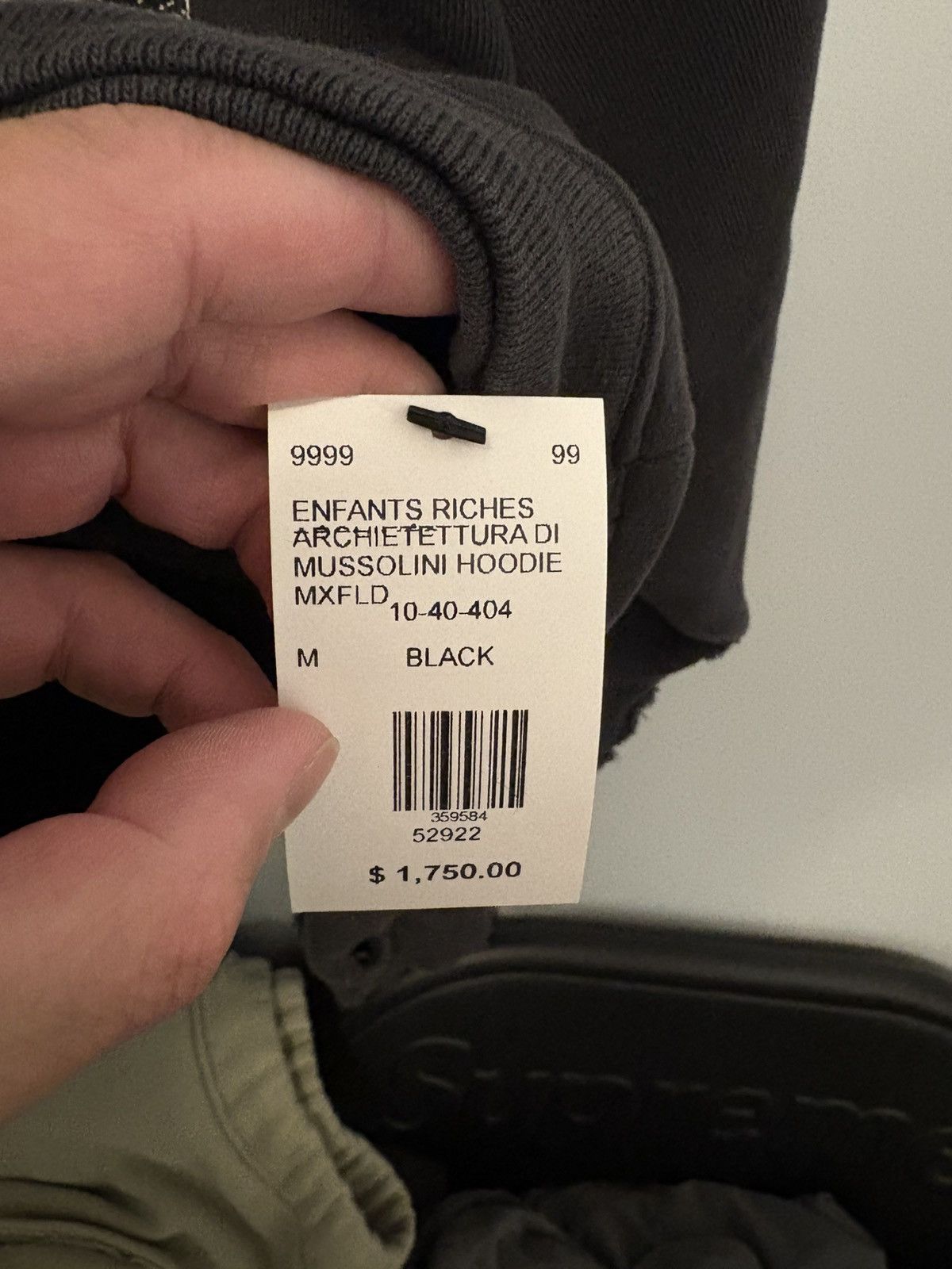 Enfants Riches Deprimes Enfants riches deprimes Maxfield 1/20 Mussolini hoodie sz M Size US M / EU 48-50 / 2 - 8 Thumbnail