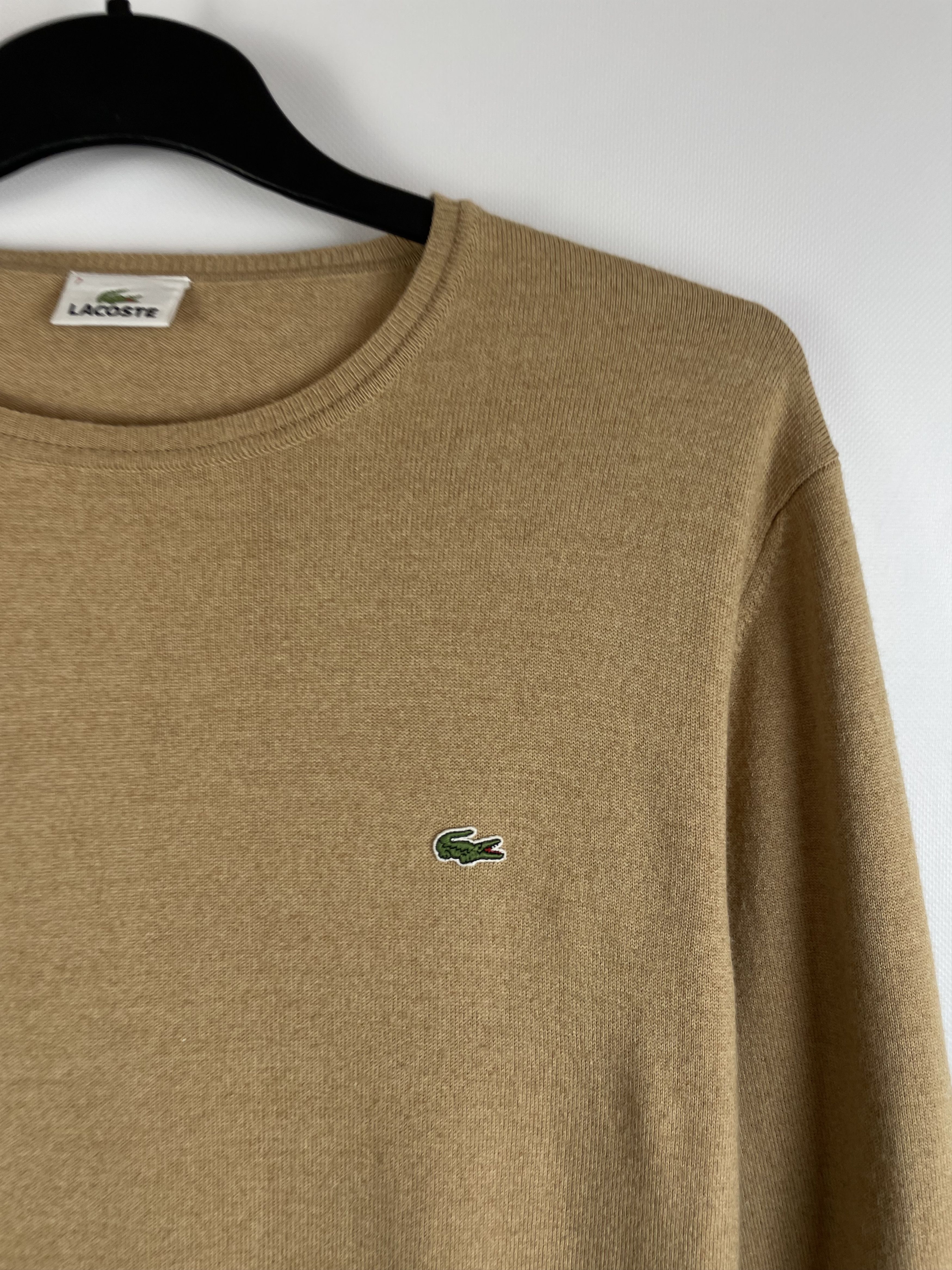 Lacoste Lacoste Vintage Knit Sweater Size US XXL / EU 58 / 5 - 4 Thumbnail