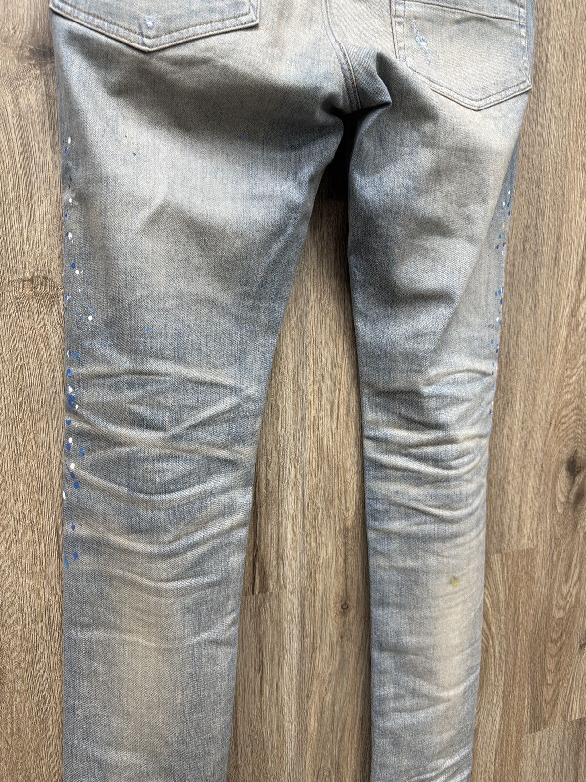 Amiri Mike Amiri Paint Crystals Jeans Size US 31 - 11 Thumbnail