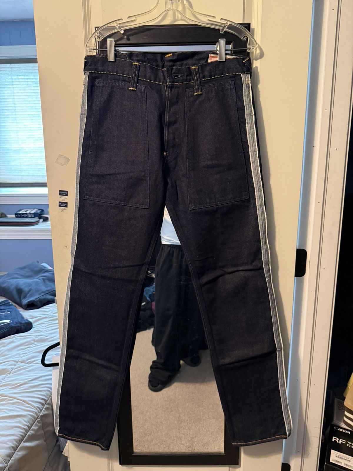 Evisu Evisu Unsanforized Denim Reverse Selvedge Size US 31 - 2 Thumbnail
