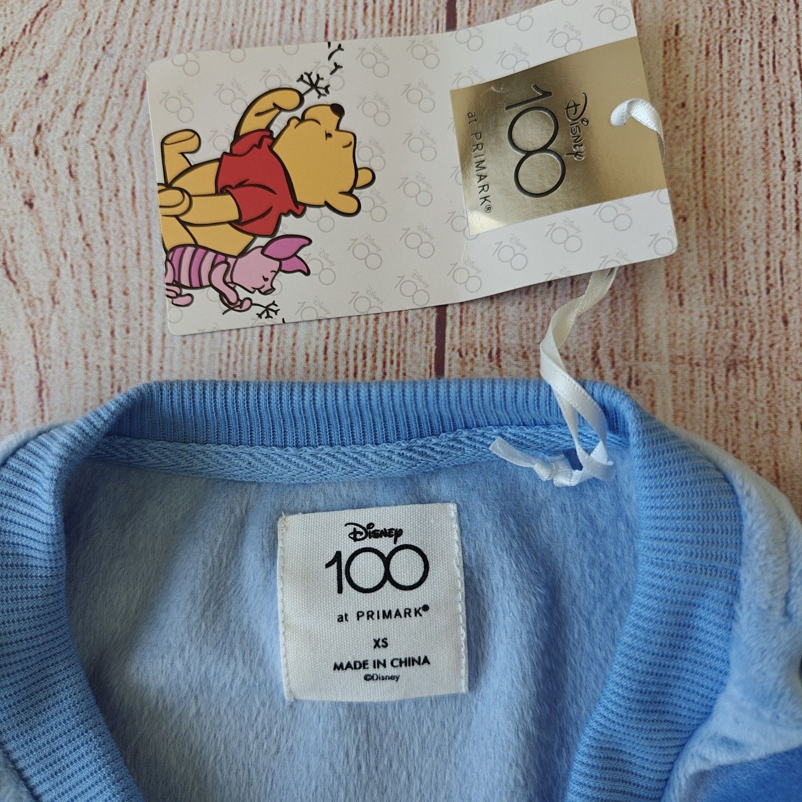 Disney Disney Winnie the Pooh "Brunch Club" velour PJ top sz XS NWT Size XS / US 0-2 / IT 36-38 - 8 Thumbnail