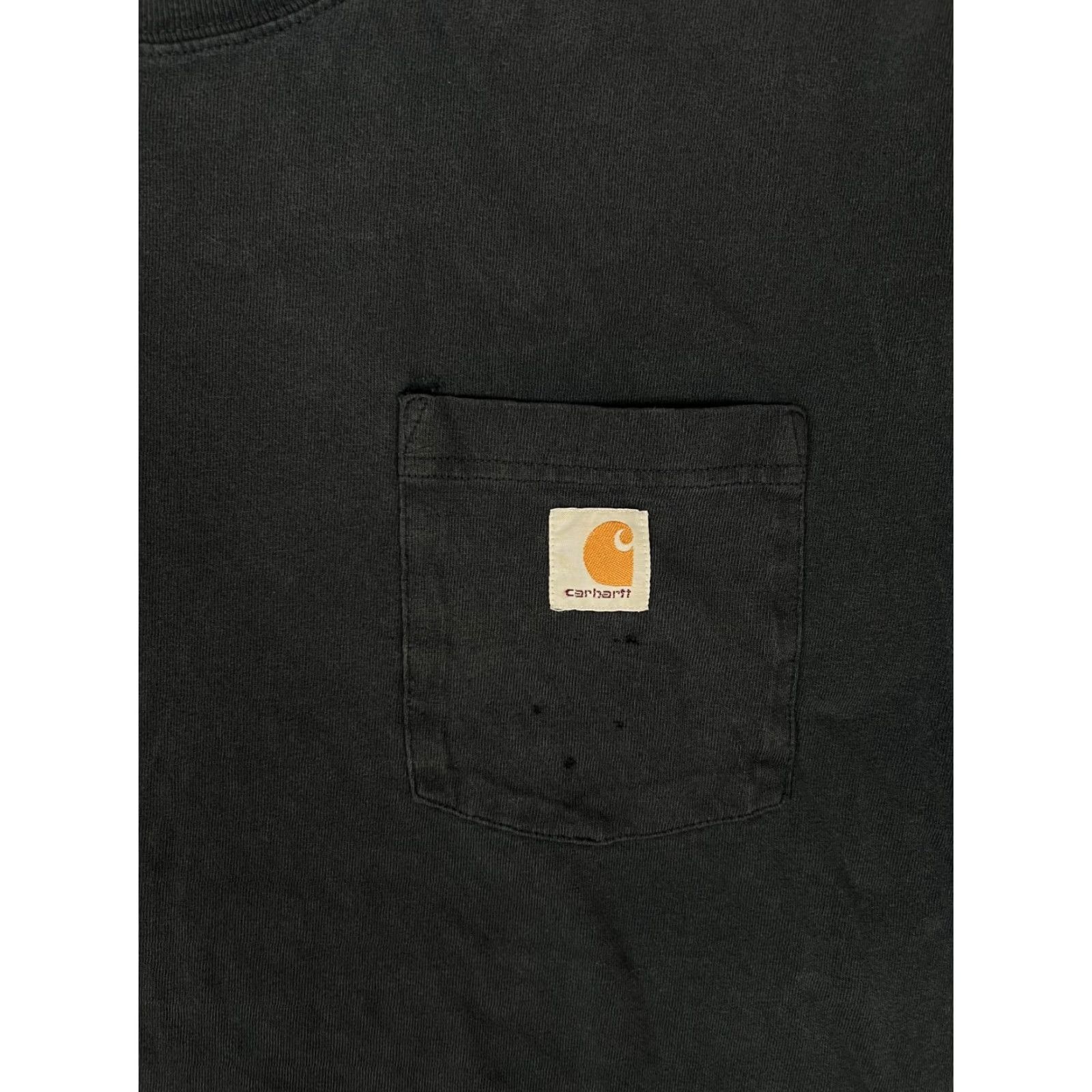 Carhartt VINTAGE Carhartt Shirt Pocket Blue XL Mens 90s Grunge K87 Distressed Fade Pocket Shirt Size US XL / EU 56 / 4 - 2 Thumbnail