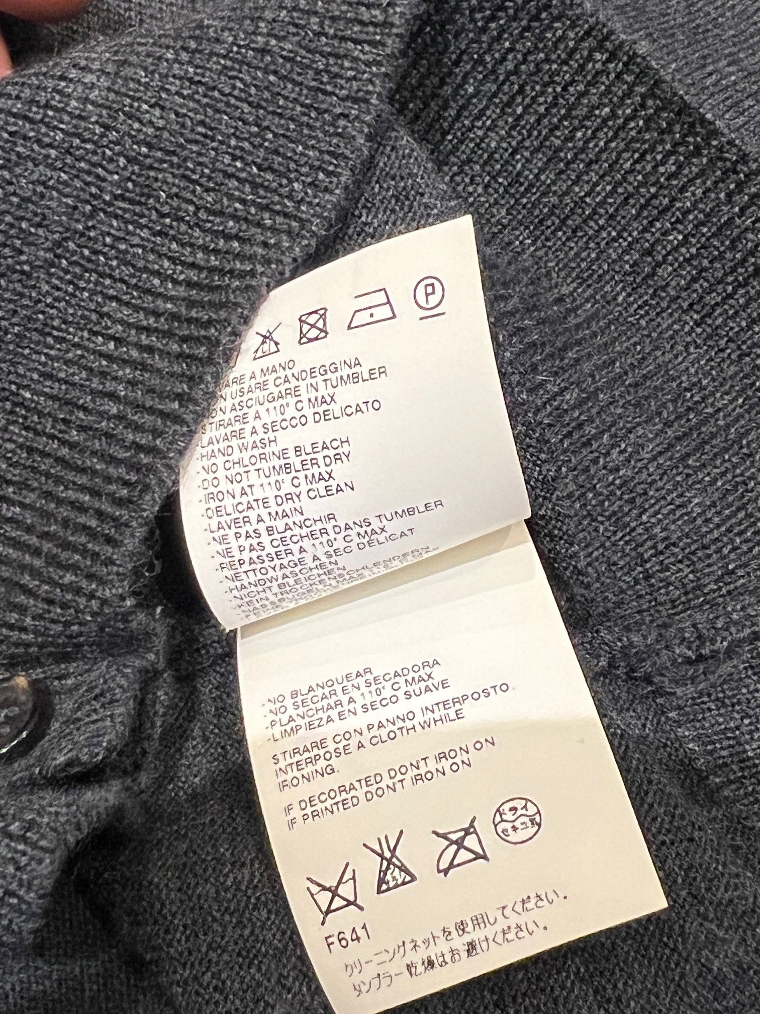 Dsquared2 DSQUARED2 Wool Cardigan Size US M / EU 48-50 / 2 - 9 Thumbnail