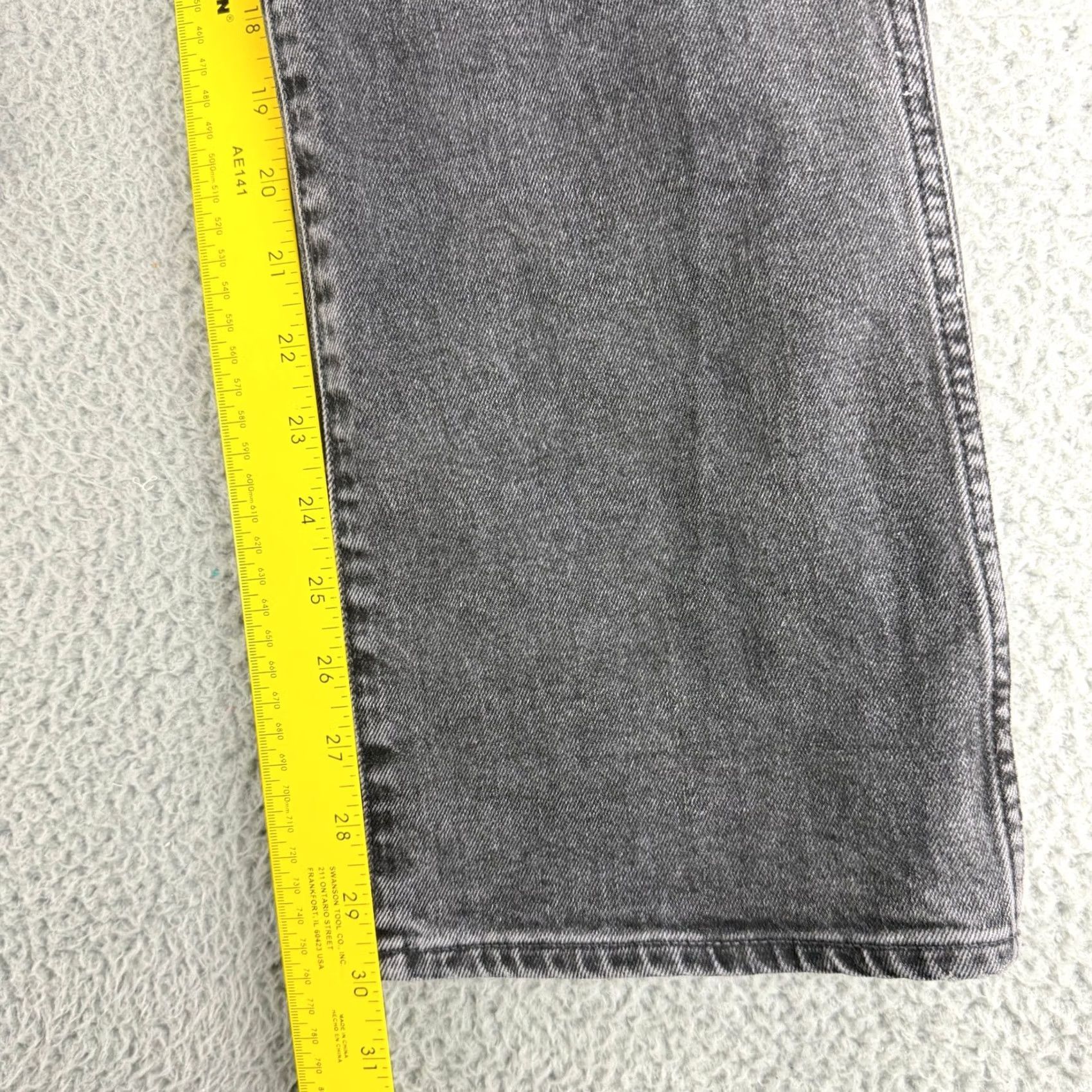 Madewell Madewell Jeans Womens 27 Black High Rise Bootcut Stretch Denim Faded Wash Jeans Size 27" / US 4 / IT 40 - 7 Thumbnail