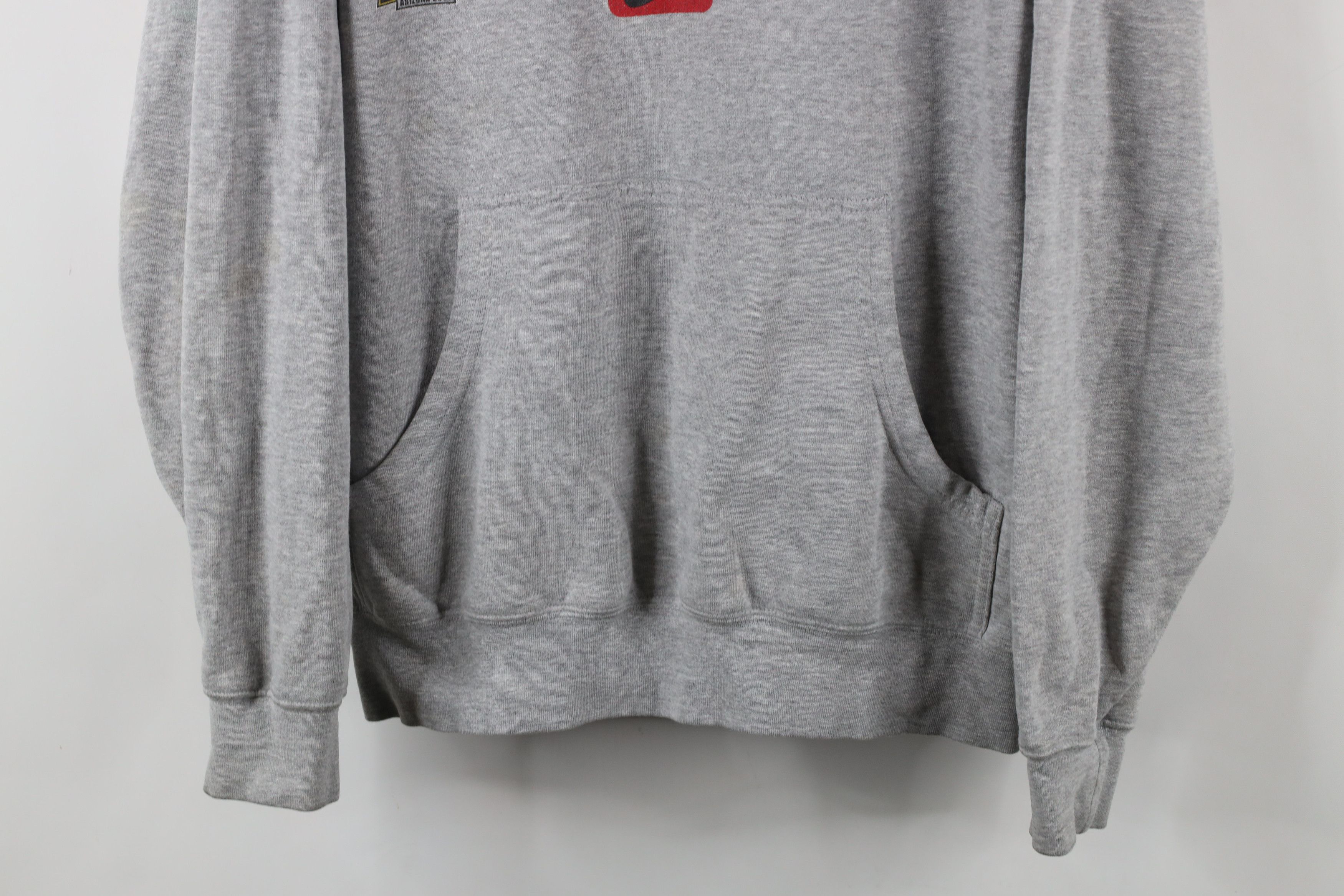 Nike × Vintage Vintage Nike Championship State University Football Hoodie Size US L / EU 52-54 / 3 - 3 Thumbnail