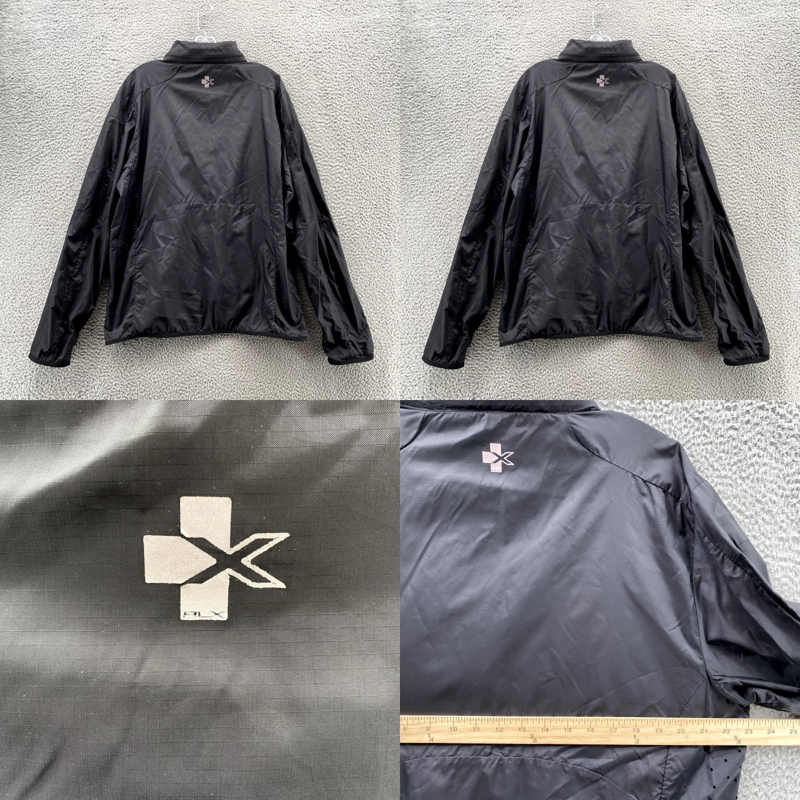 Ralph Lauren RLX Ralph Lauren Jacket Mens XL Black Windbreaker Hooded Lightweight Vented Pockets Size US XL / EU 56 / 4 - 8 Thumbnail