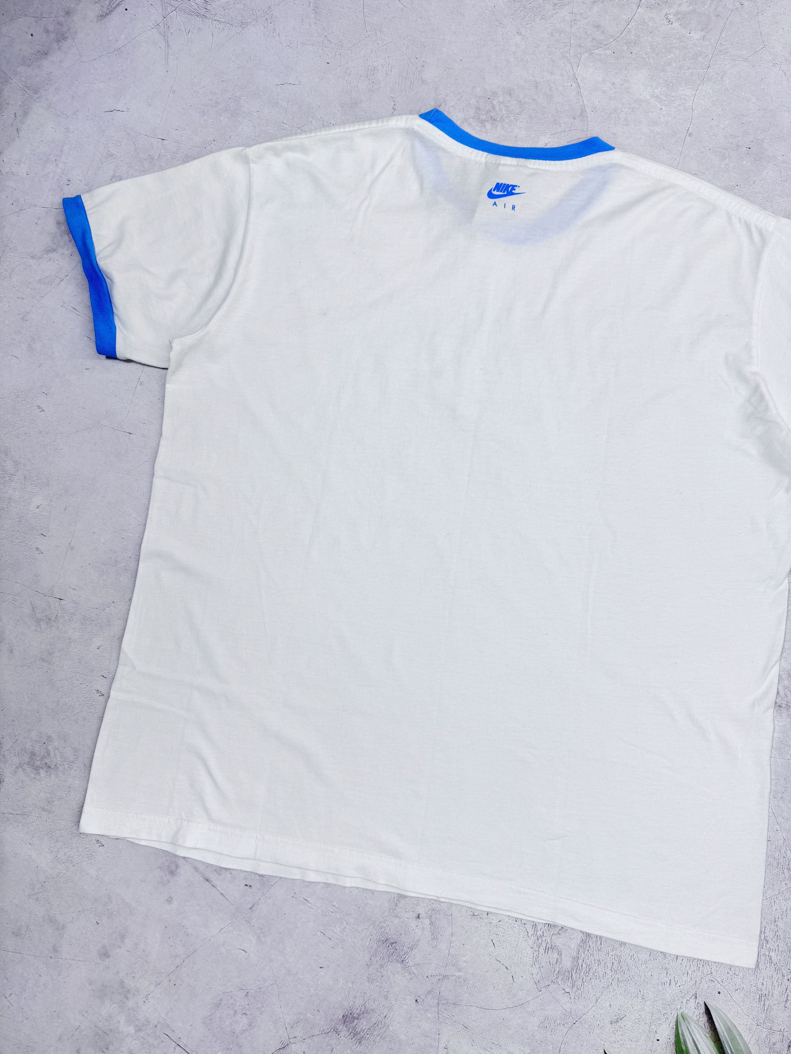 Nike × Vintage Y2K Nike Air T-Shirt Spellout Swoosh Logo Size US XL / EU 56 / 4 - 13 Thumbnail