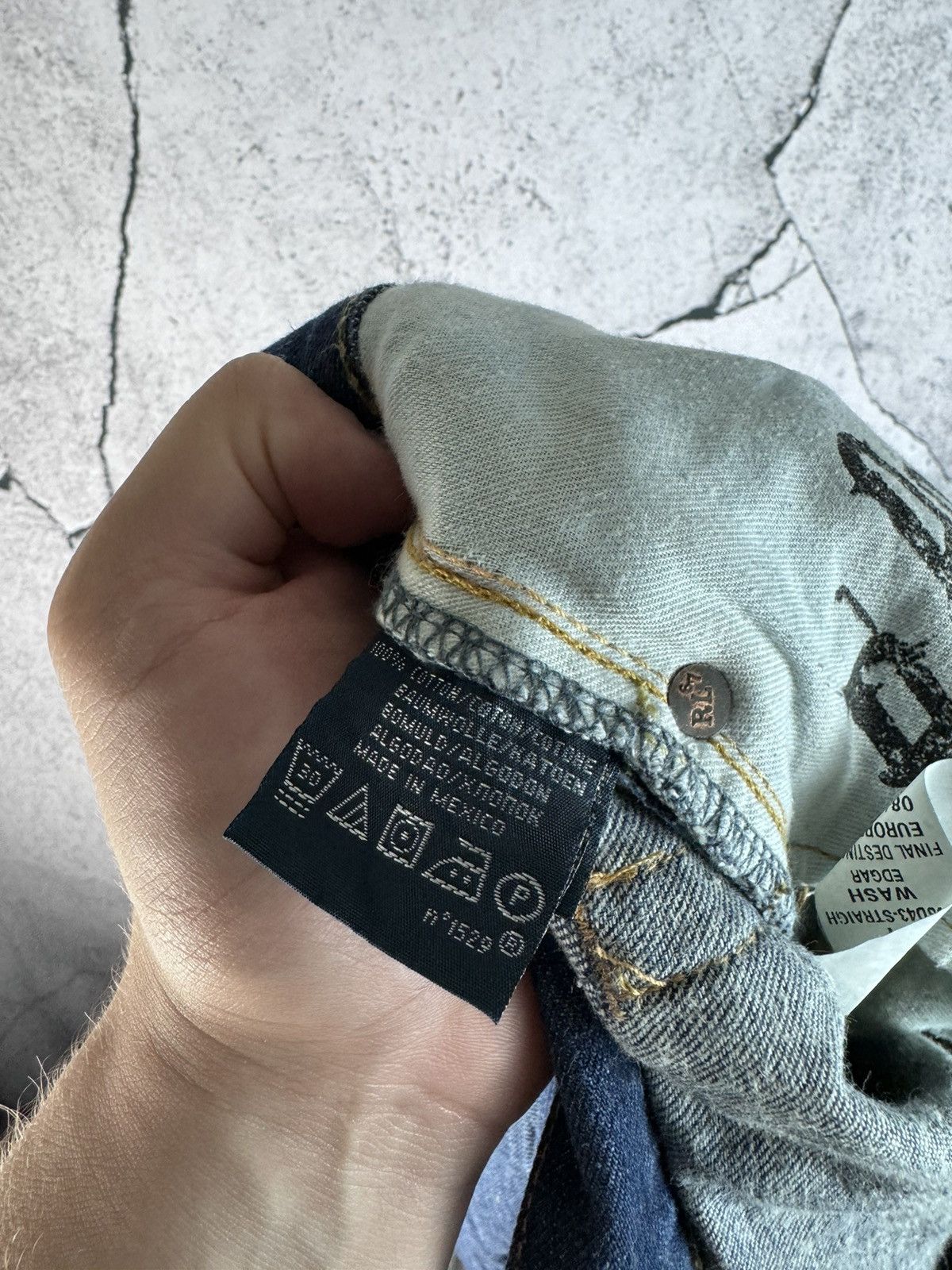 Polo Ralph Lauren Vintage Polo Ralph Lauren Light-wash denim jeans Size US 34 / EU 50 - 8 Thumbnail