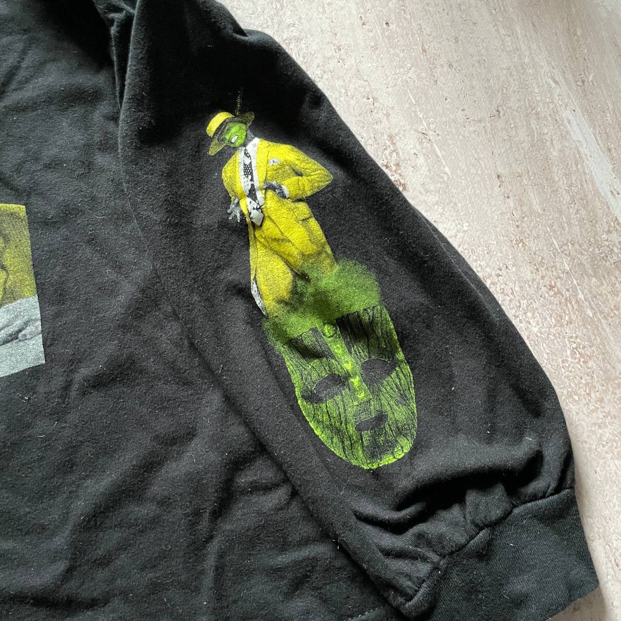 Vintage VINTAGE 90S RARE THE MASK ICONIC MOVIE COMEDY LONG SLEEVE Size US XXL / EU 58 / 5 - 5 Thumbnail