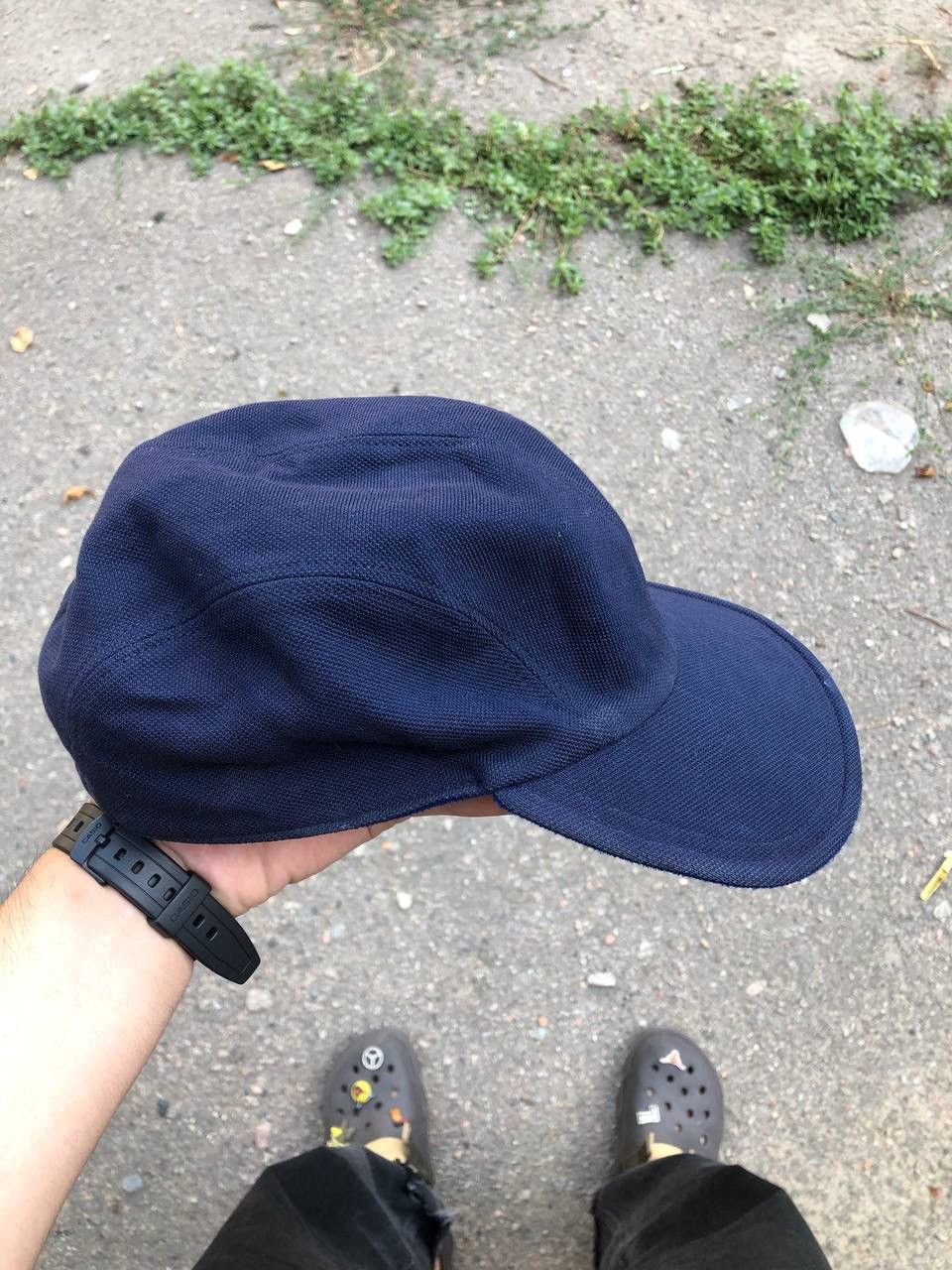 Lacoste × Vintage VERY RARE LACOSTE CHEMISE CAP 5-PANEL HATS JAPAN STYLE Y2K Size ONE SIZE - 10 Thumbnail