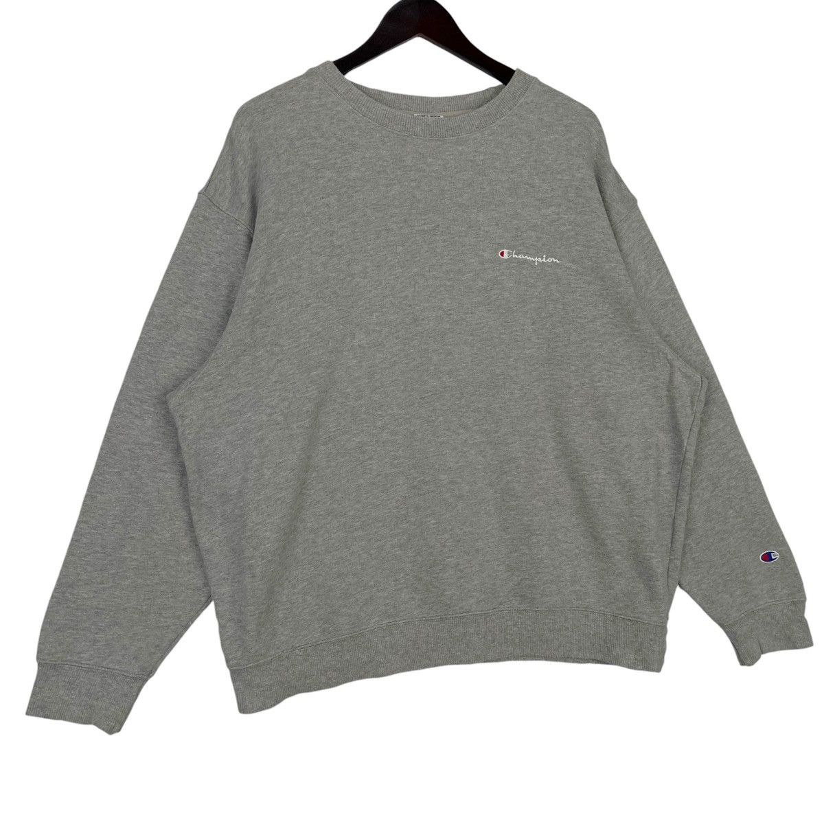 Champion × Vintage Vintage Champion Crewneck Sweatshirt Small Embroidered Logo Size 3XL / US 20-22 - 3 Thumbnail
