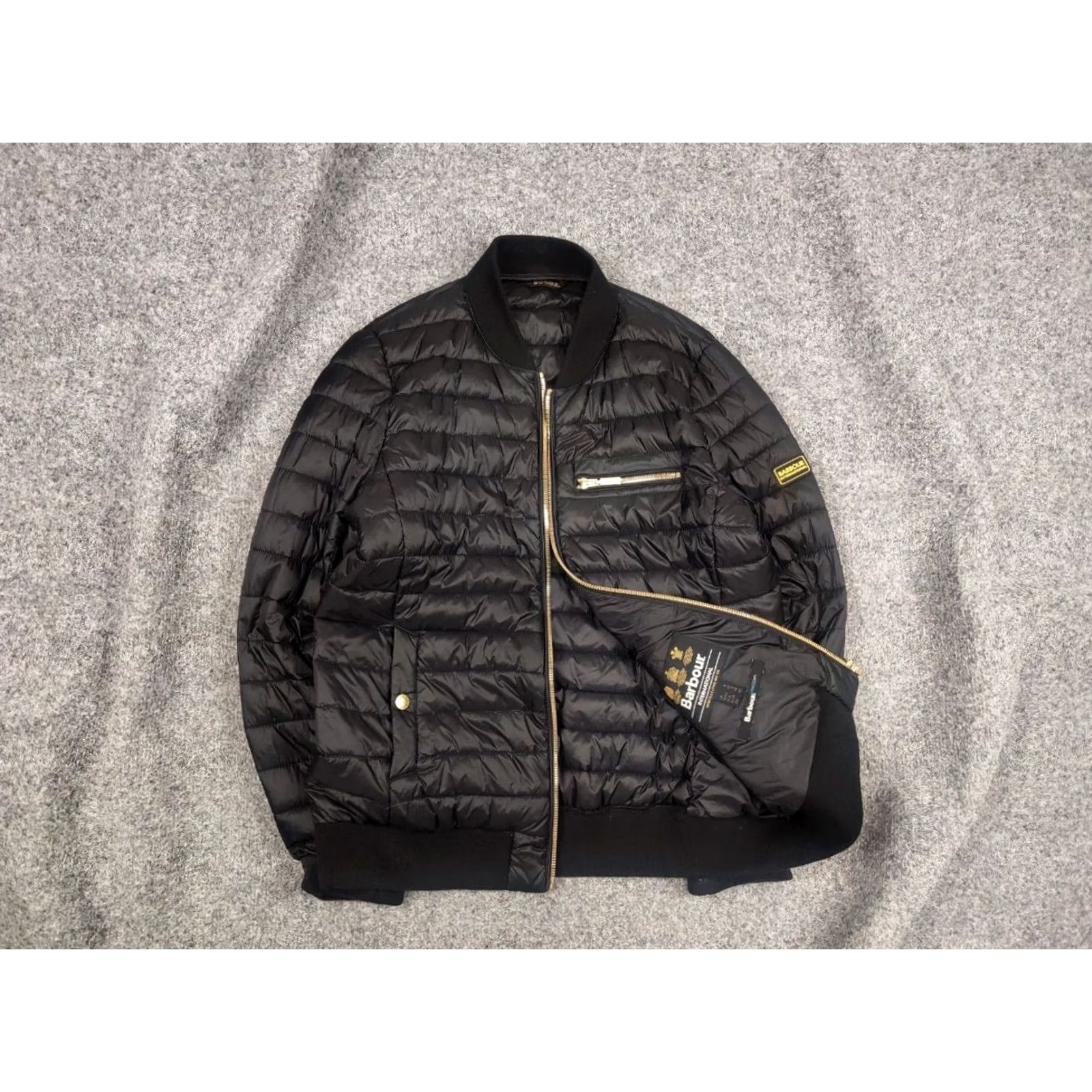 Barbour Barbour International Womens Gauge Quilted Bomber Jacket - Barbour - Jacket - Women - XS? Size L / US 10 / IT 46 - 2 Thumbnail