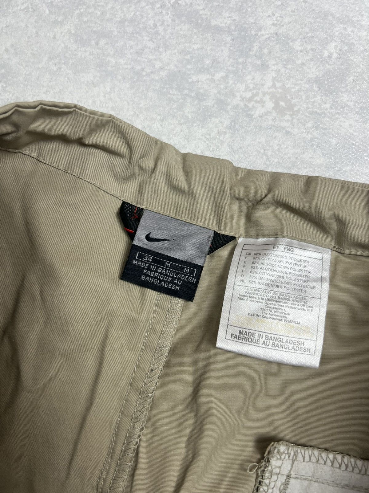 Nike 90s Nike Swoosh Vintage Y2K Gorpcore Baggy Retro Pants Size US 34 / EU 50 - 5 Thumbnail
