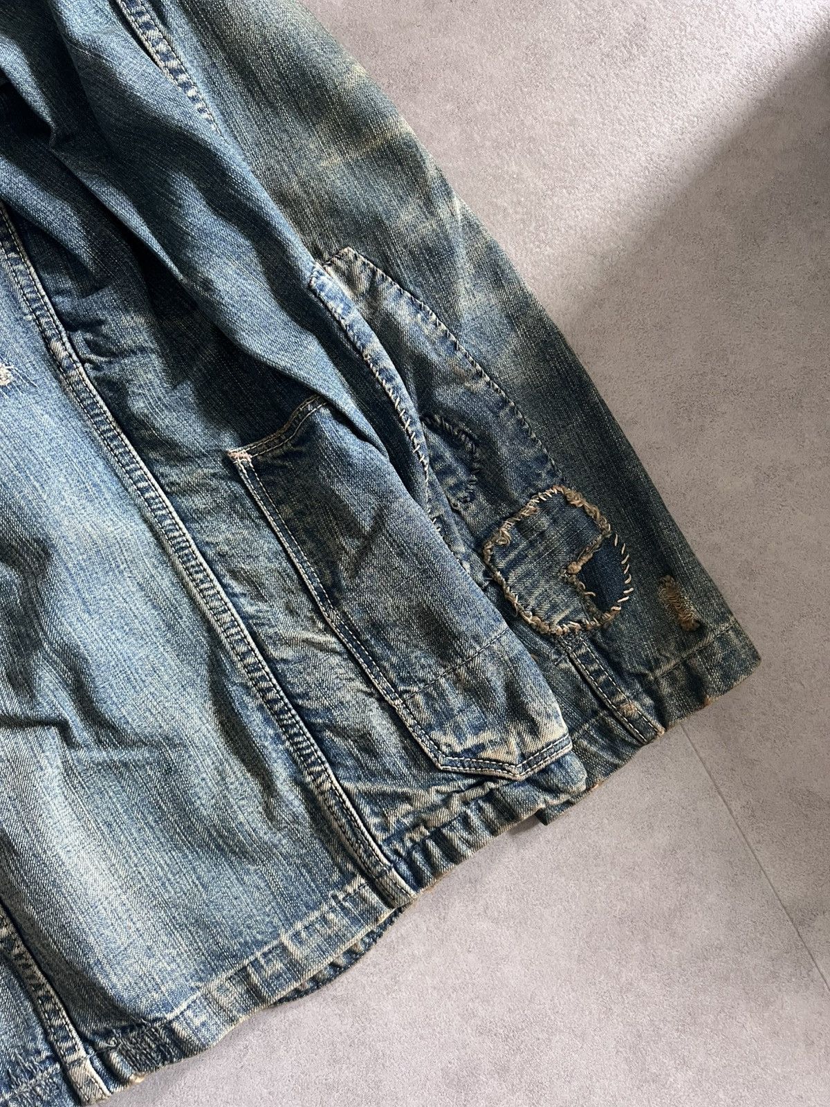 Kapital × Kapital Kountry Kapital Patchwork Denim Jacket Size US M / EU 48-50 / 2 - 6 Thumbnail