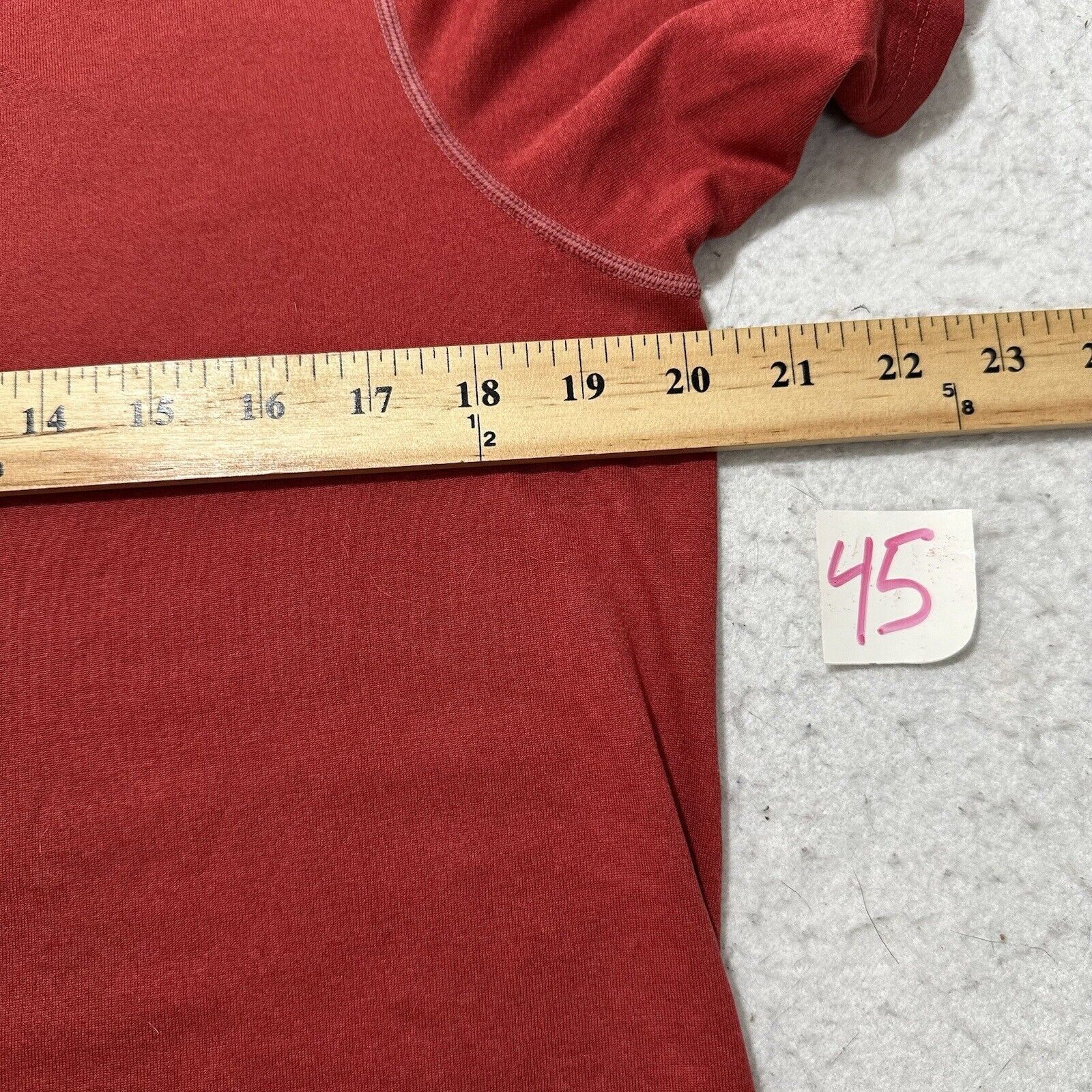 Nike Nike Dri Fit Medium Red Athletic T Shirt Swoosh Logo Size US M / EU 48-50 / 2 - 8 Thumbnail