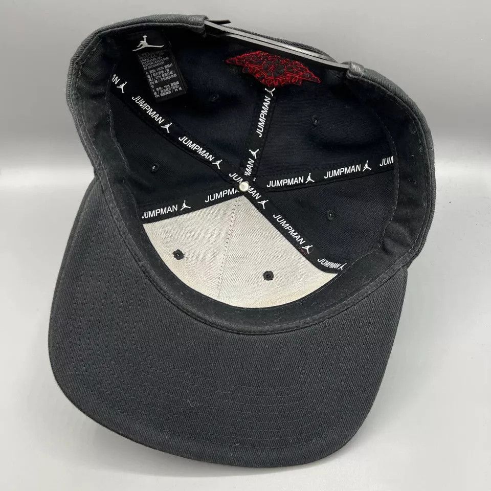 Jordan Brand Air Jordan Hat Men Black Wing It Jumpman Snap Back Cap Size ONE SIZE - 7 Thumbnail