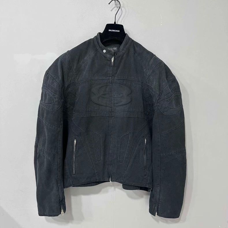 Balenciaga Bomber coat for double-ring cowboy race