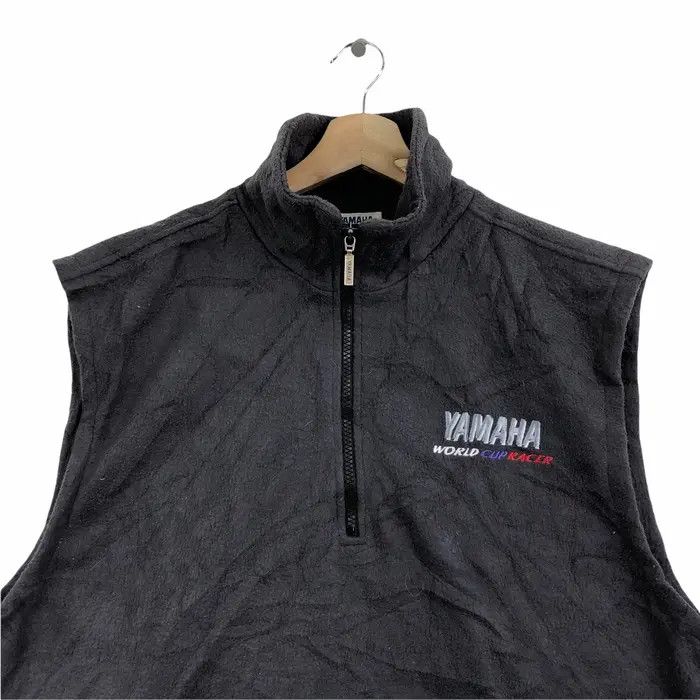 Yamaha Vtg YAMAHA WOLRDCUP RACER Motorcycle Racing Team Fleece Vest Size US M / EU 48-50 / 2 - 2 Thumbnail
