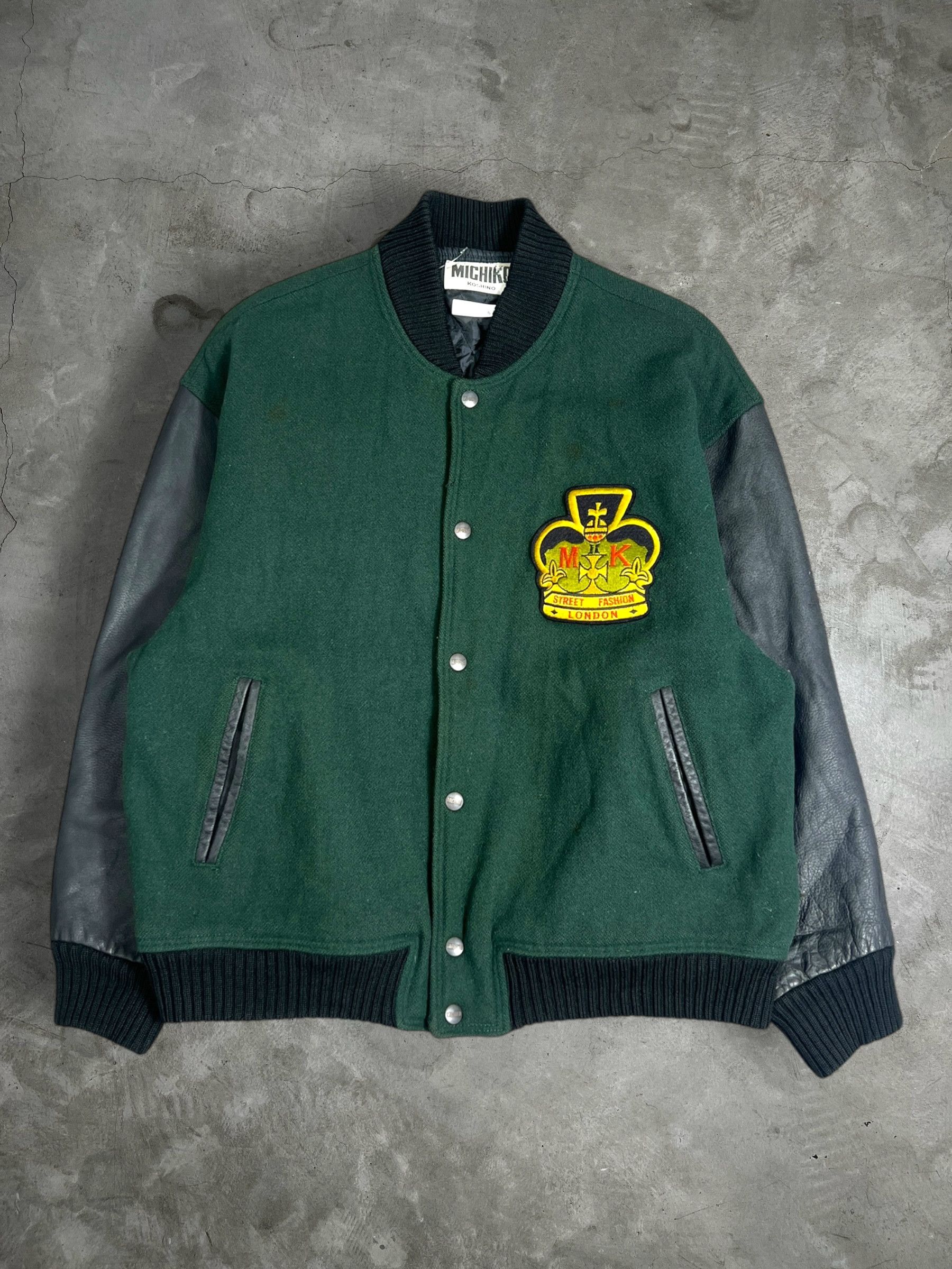 Michiko London Koshino Rare Varsity Jacket JK948
