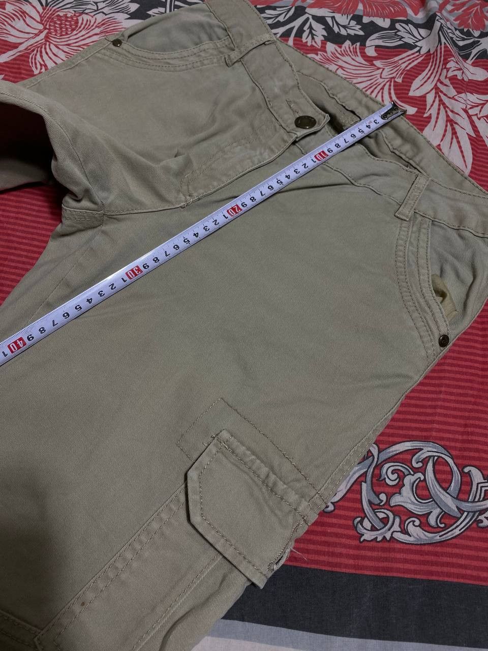 Japanese Brand Dirty Painted Distressed Thrashed Faded Baggy Jeans Y2K Size US 32 / EU 48 - 16 Thumbnail