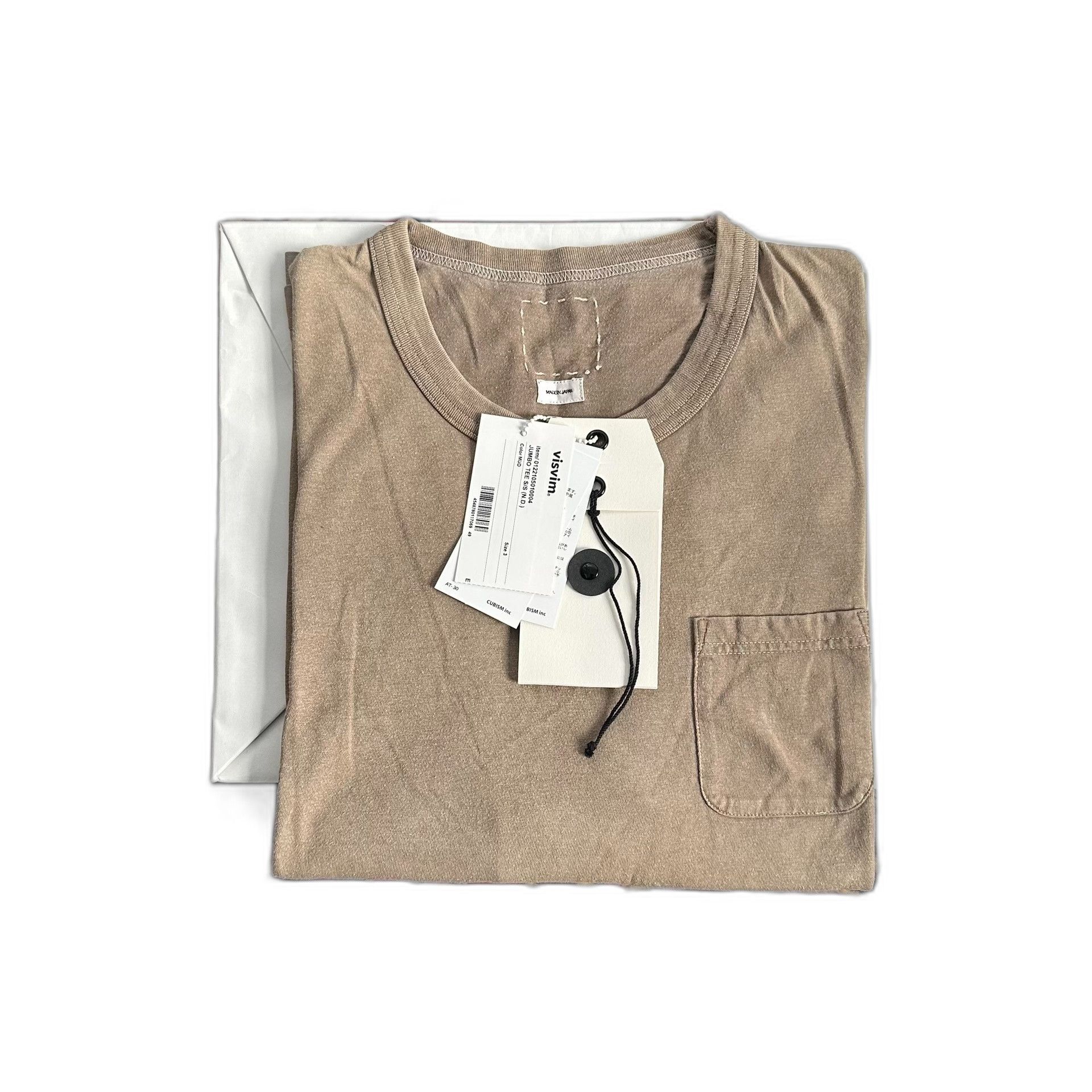 Visvim visvim 22ss JUMBO Mud-Dyed S/S TEE Size US L / EU 52-54 / 3 - 1 Thumbnail