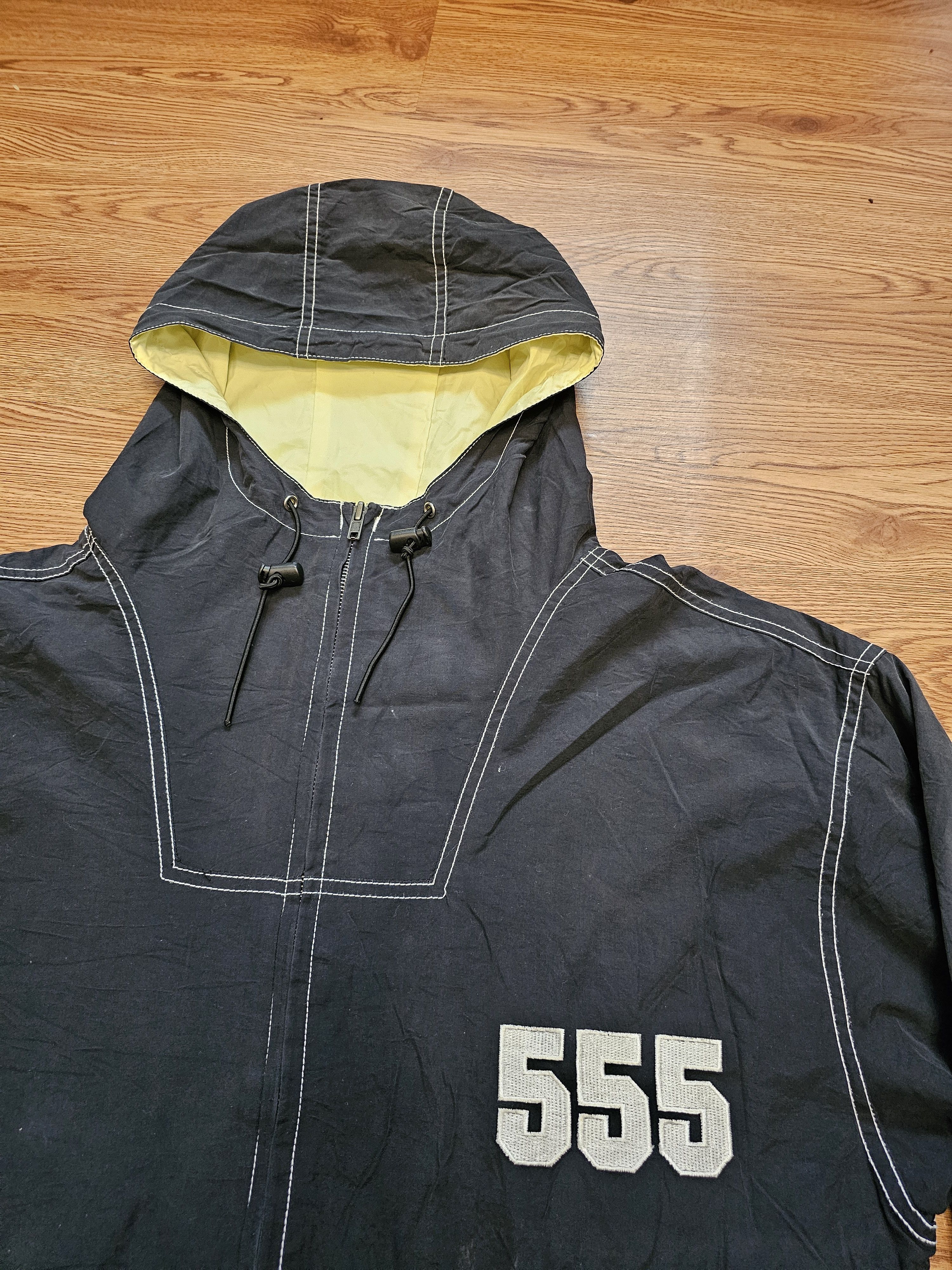 Japanese Brand Vintage Triple 5 Soul NYC Contrast Stitch Hoodie Jacket Size US M / EU 48-50 / 2 - 5 Thumbnail