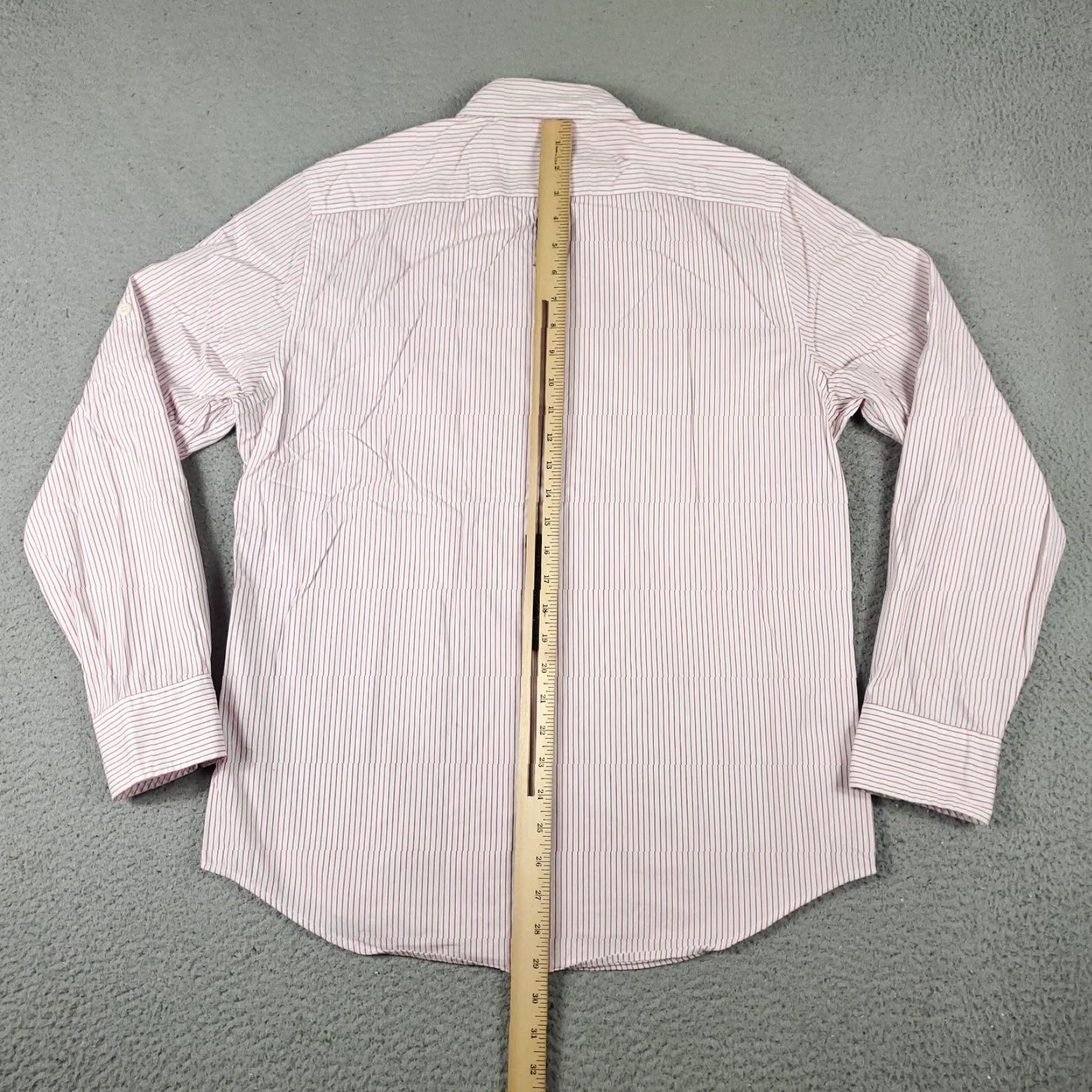 American Eagle Outfitters American Eagle Shirt Mens Medium Pink Striped Button-Up Long Sleeve Casual Modern Size US M / EU 48-50 / 2 - 4 Thumbnail