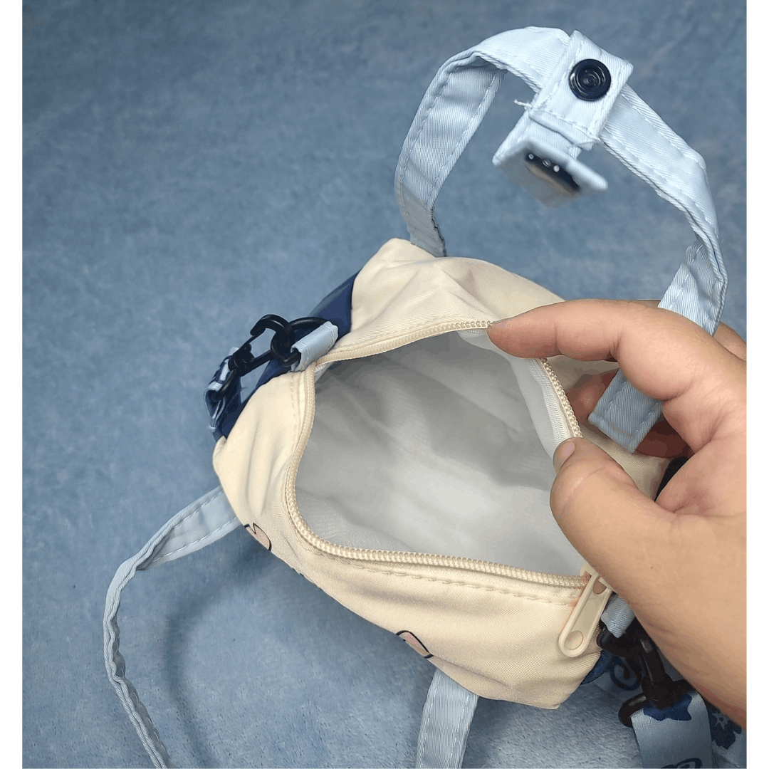 Japanese Brand Stitch Small Crossbody Bag, NEW Size ONE SIZE - 4 Thumbnail