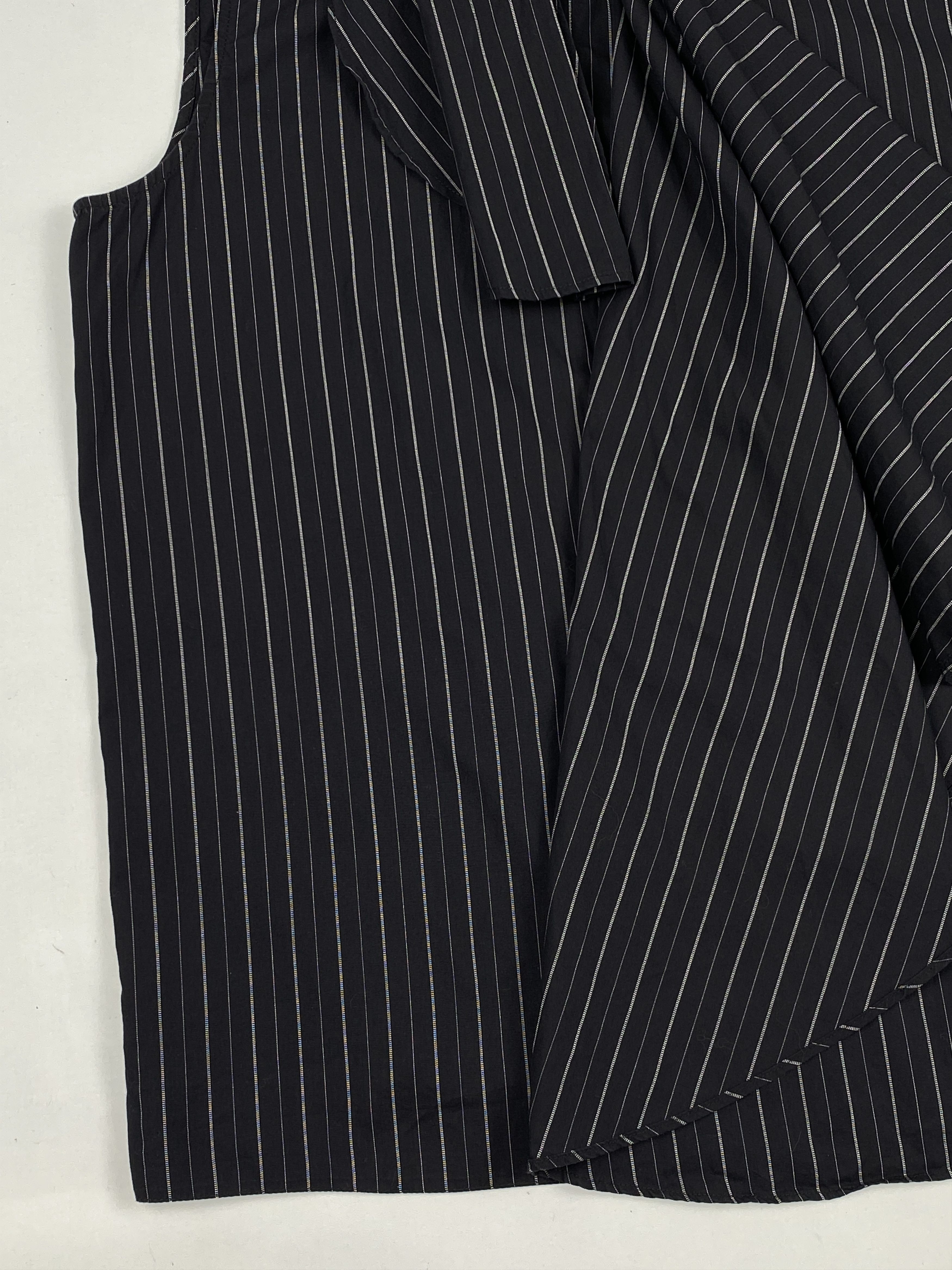 Maison Margiela MM6 Striped Wrap Shirt Size M / US 6-8 / IT 42-44 - 5 Thumbnail