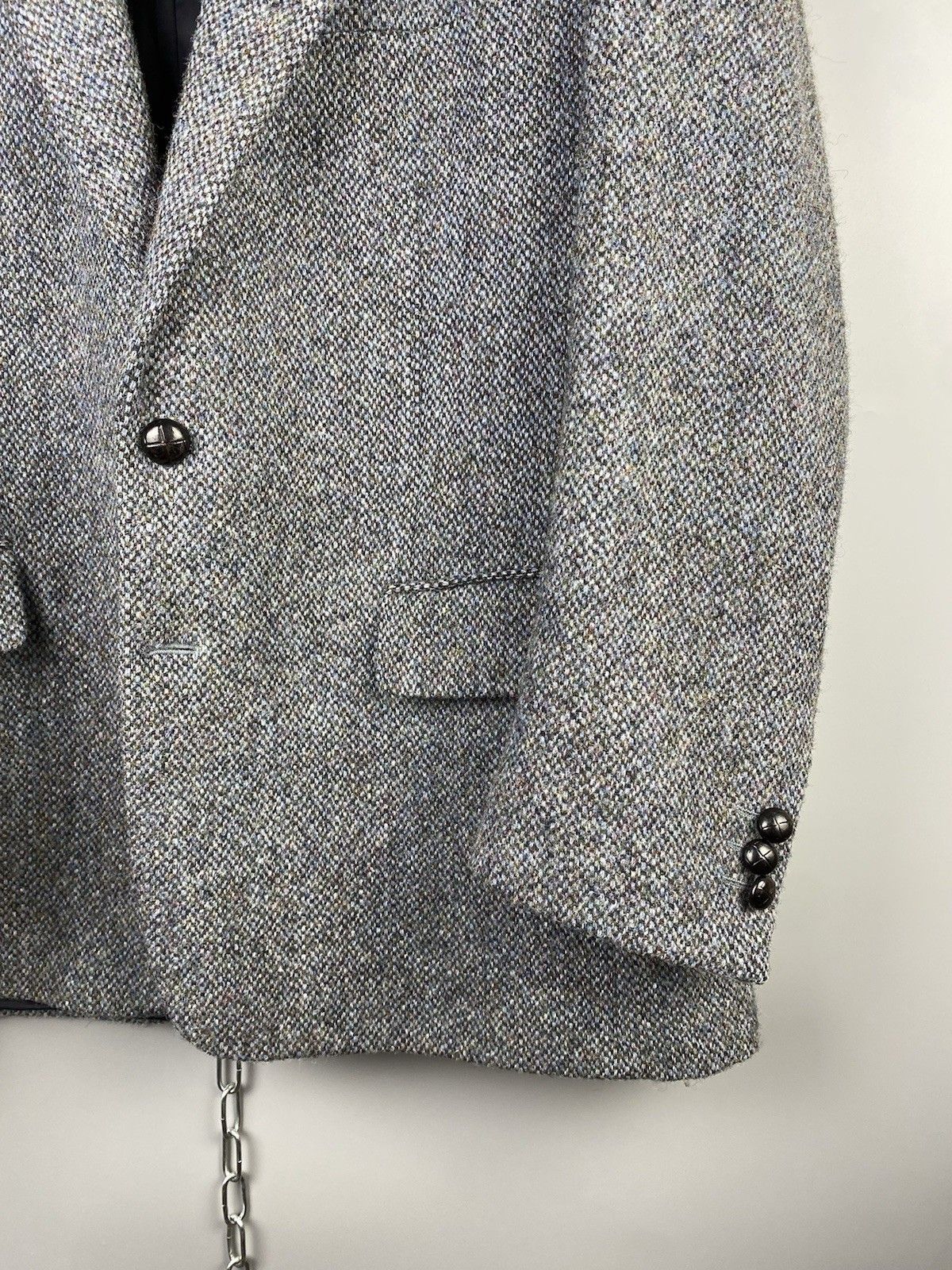 Harris Tweed Vintage Harris Tweed Pure Wool Blazer Jacket Size 42L - 9 Thumbnail