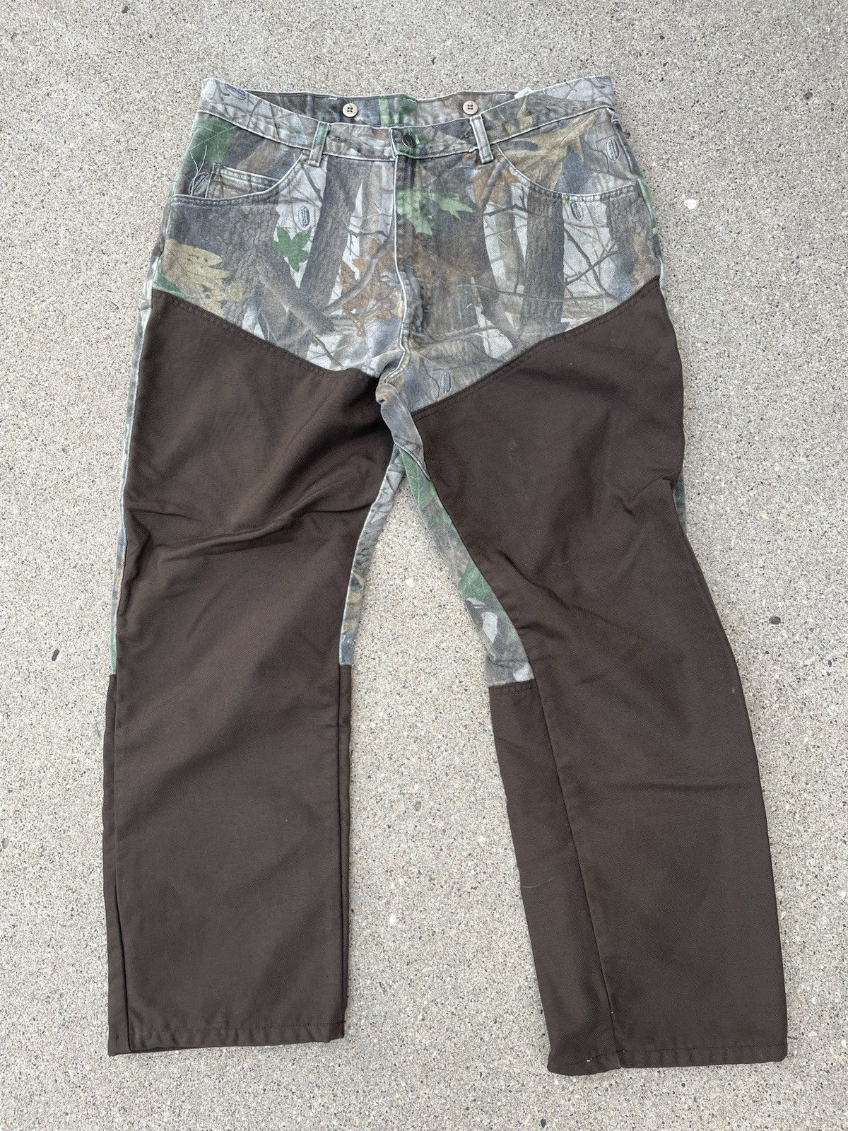 Realtree Vintage Wrangler X Realtree Camo Denim Jeans Size US 38 / EU 54 - 3 Thumbnail