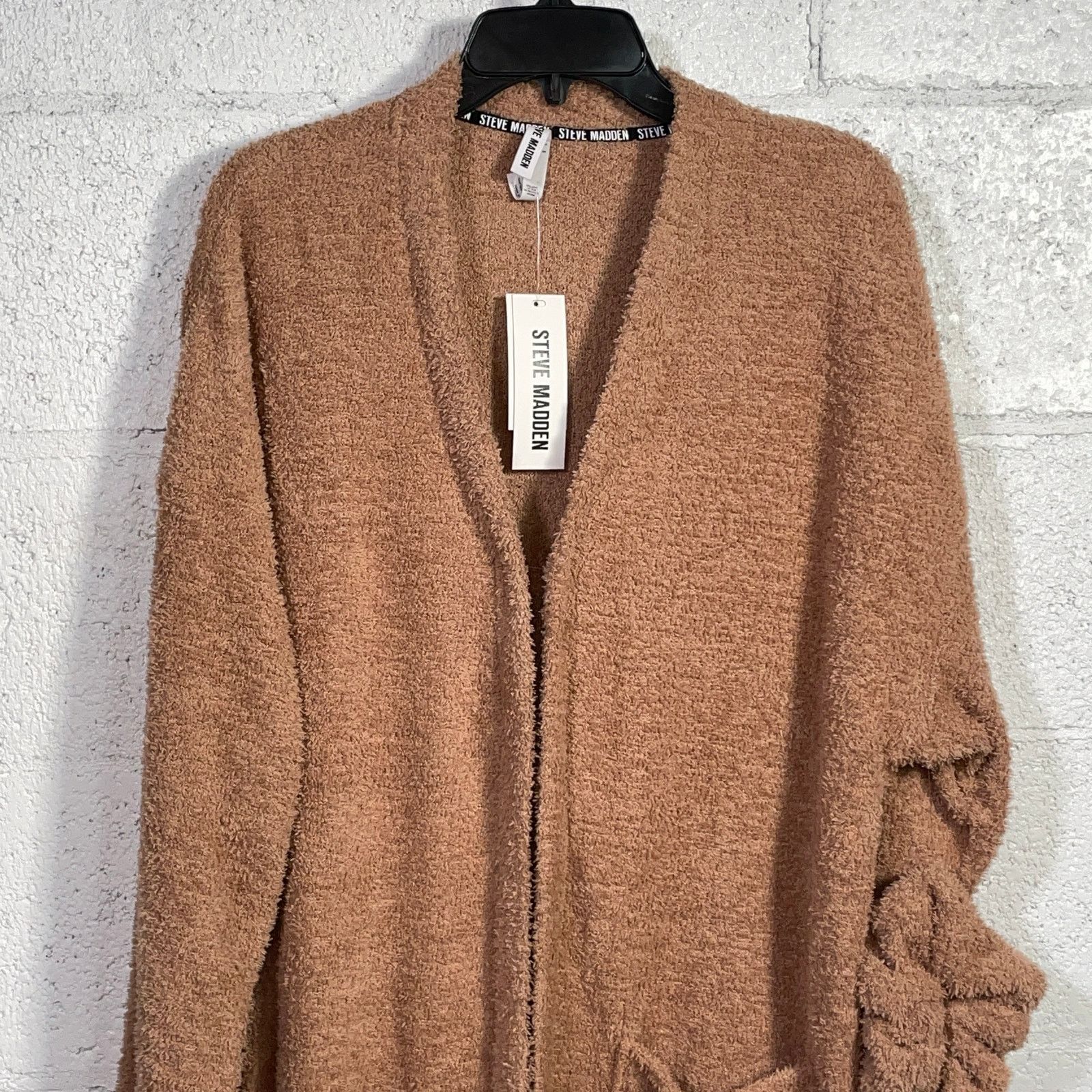 Steve Madden Steve Madden Women's Chenille Cardigan praline Medium Size M / US 6-8 / IT 42-44 - 4 Thumbnail