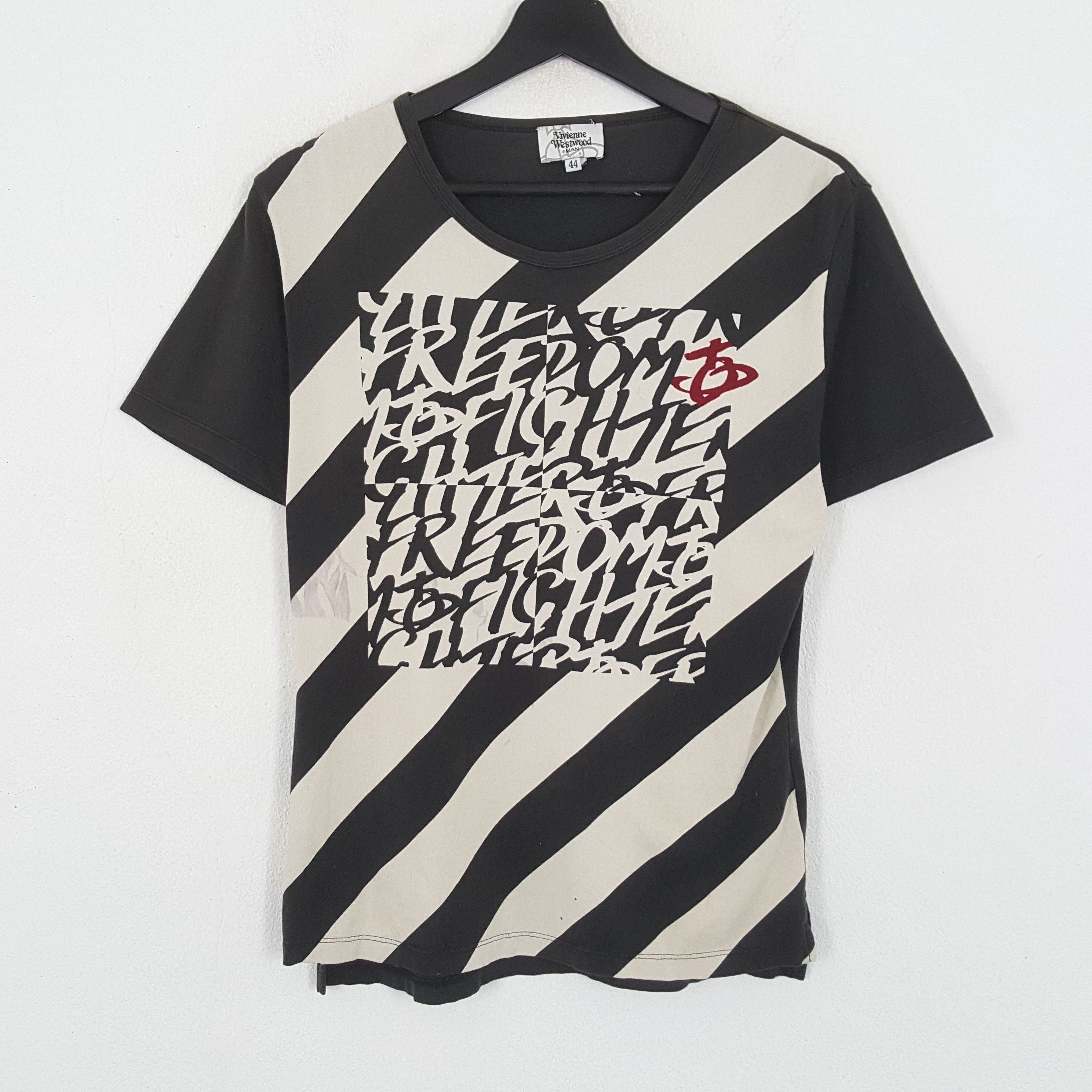 Vintage VIVIENNE WESTWOOD Designer Brand Fashion Style Tshirt Size US M / EU 48-50 / 2 - 1 Thumbnail