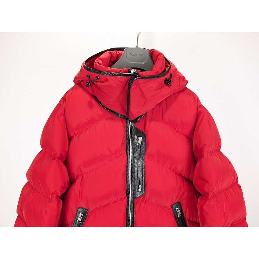 Tom Ford o1rshd1 Puffer Jacket in Candy Red Size US M / EU 48-50 / 2 - 7 Thumbnail