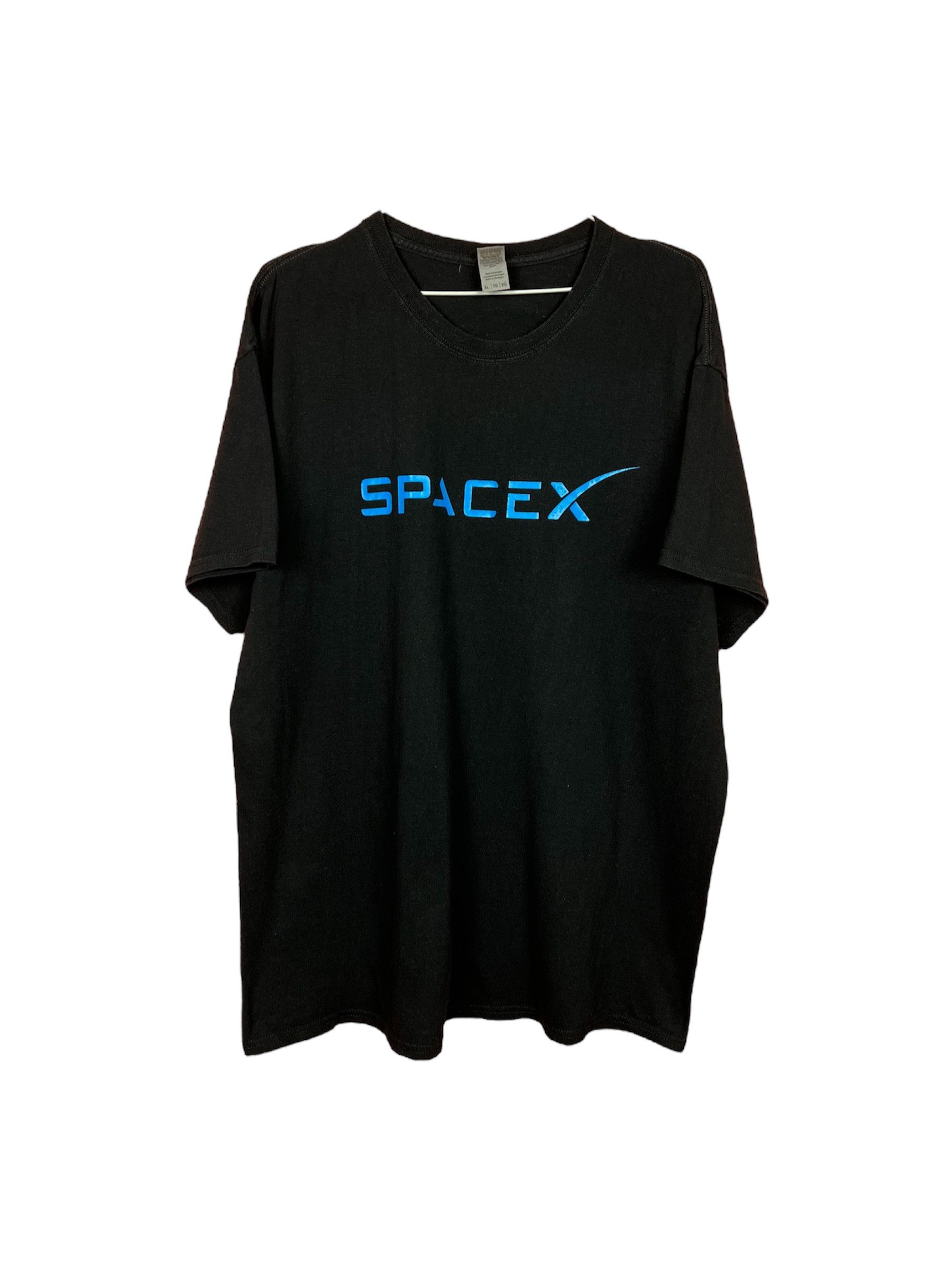 Gildan Spacex streetwear casual tee shirt hype sale black Size US XL / EU 56 / 4 - 1 Thumbnail