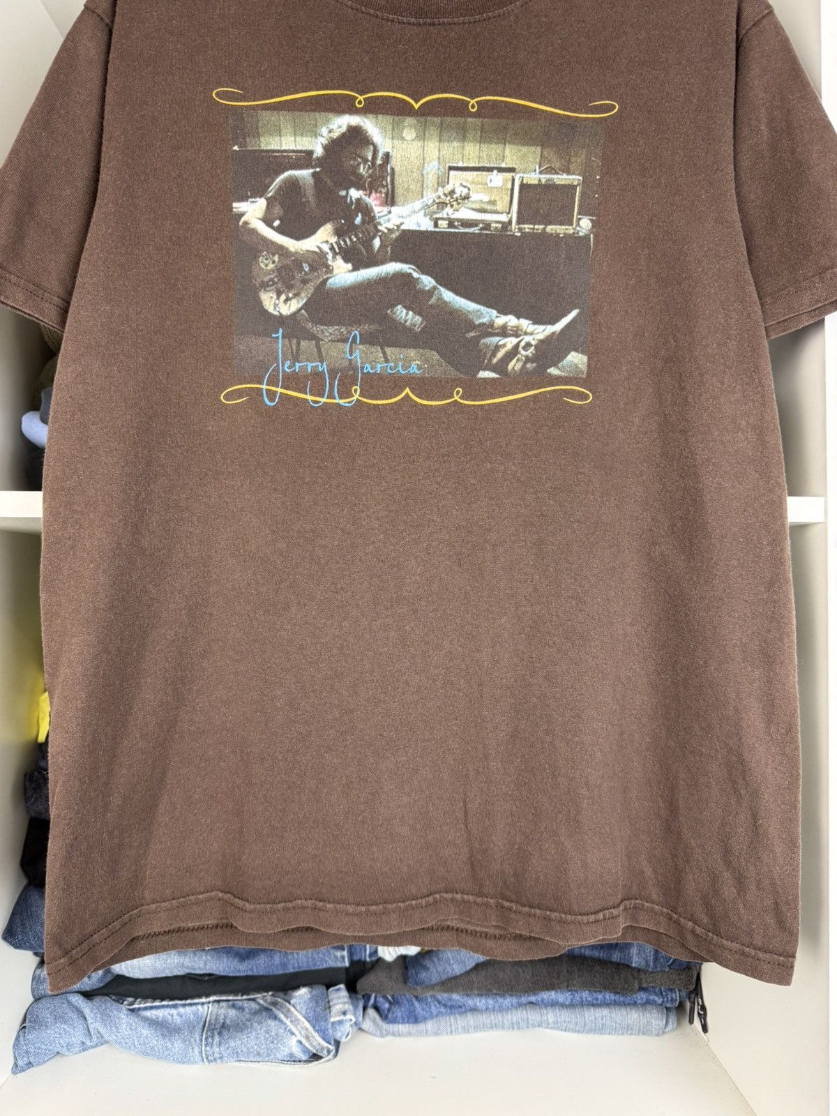 Liquid Blue Vintage Liquid Blue Jerry Garcia T-shirt Size US M / EU 48-50 / 2 - 13 Thumbnail