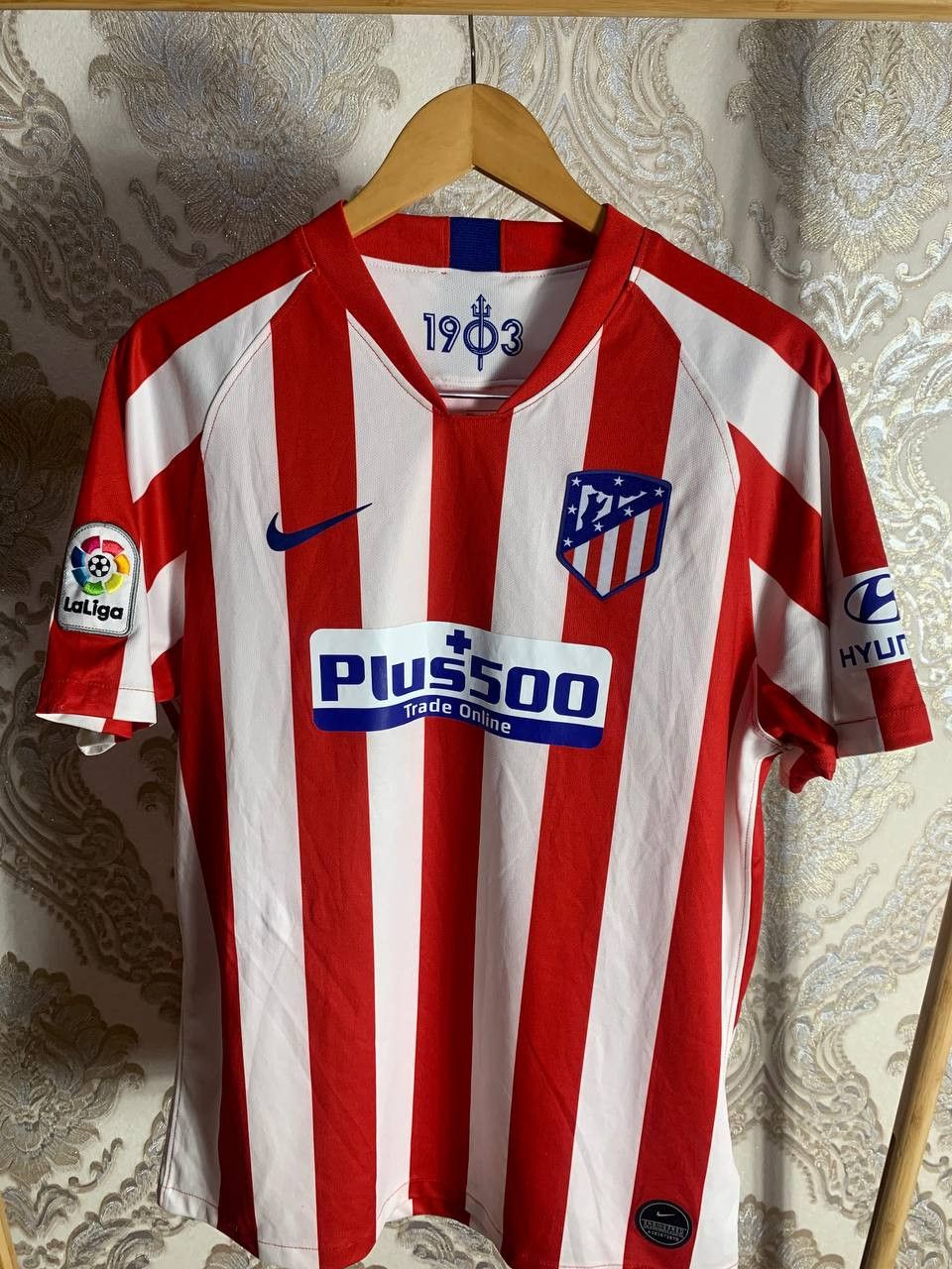 Vintage Very Rare Nike FC Athletic Madrid Spain Soccer Jersey Y2K Size US L / EU 52-54 / 3 - 2 Thumbnail
