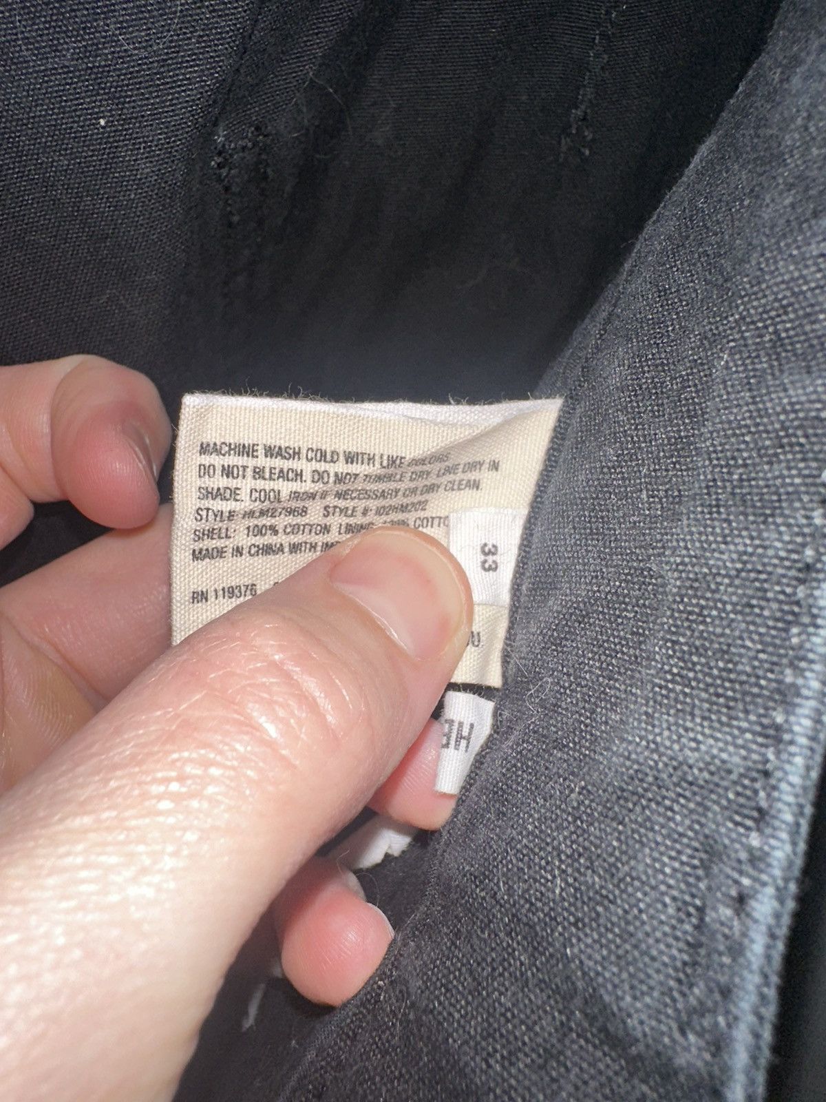 Helmut Lang Helmut Lang Carpenter Pants Size US 33 - 5 Thumbnail