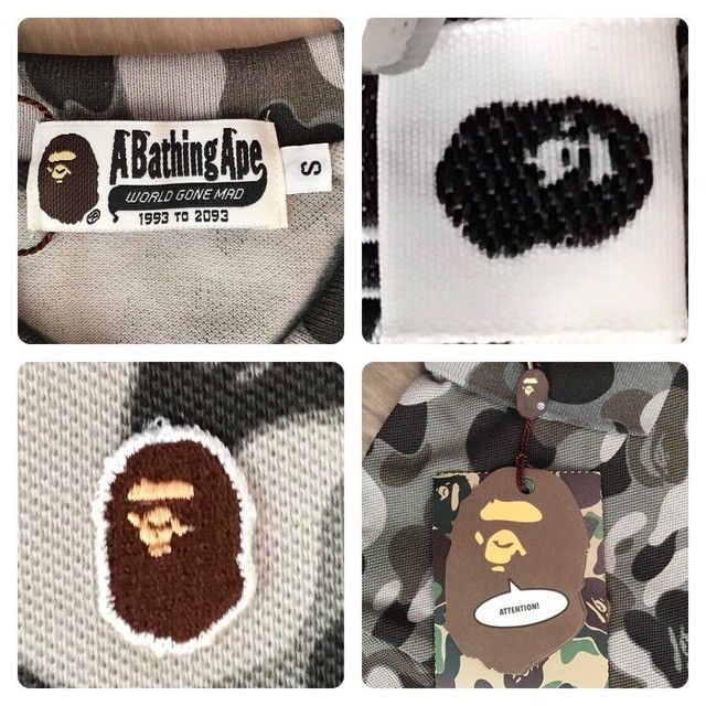 Bape BAPE camo polo shirt a bathing ape NIGO Size US S / EU 44-46 / 1 - 5 Thumbnail