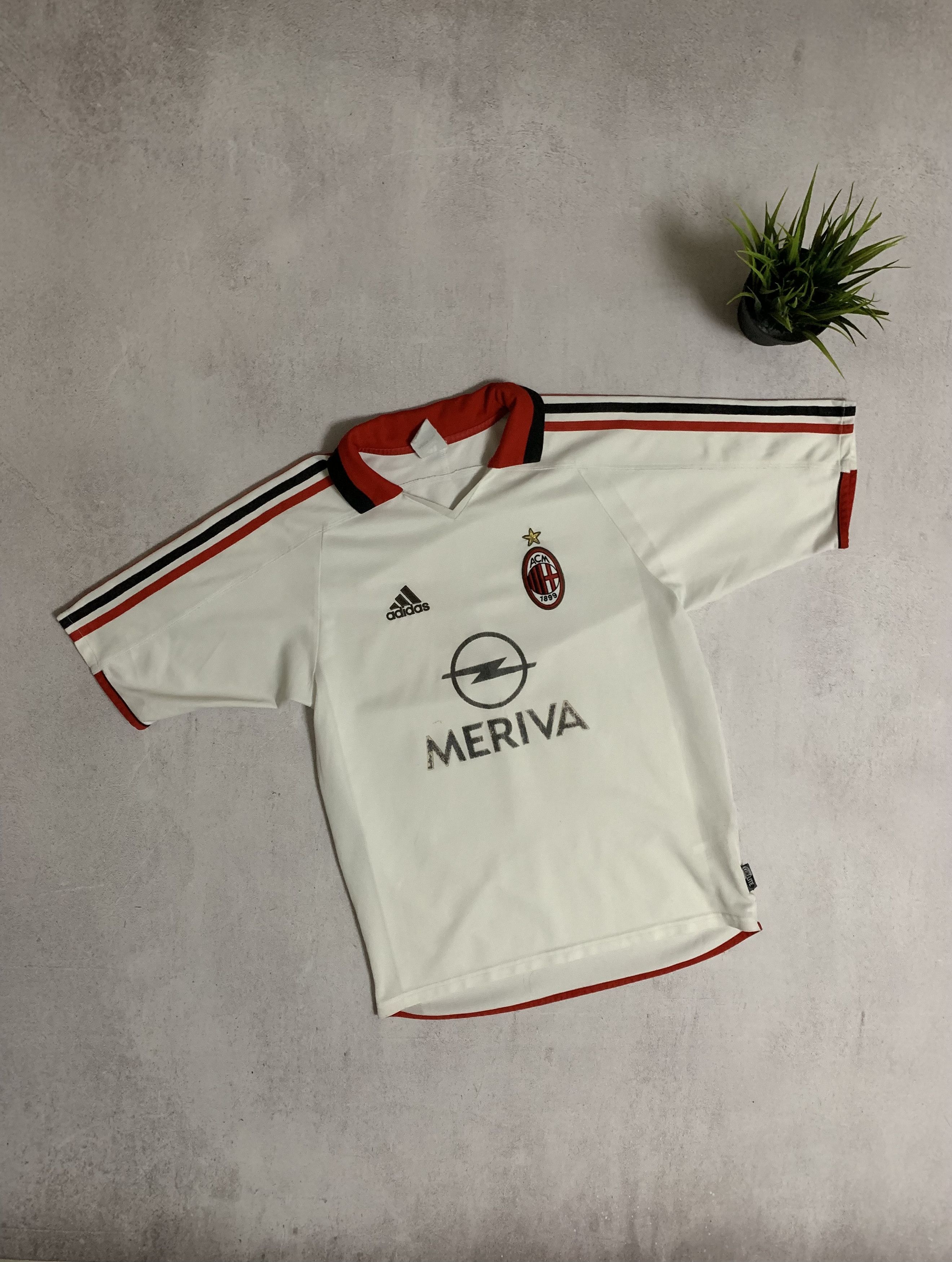 Adidas × Vintage Vintage Adidas Milan Jersey T Shirt 2003 Meriva Blockcore Size US S / EU 44-46 / 1 - 1 Thumbnail